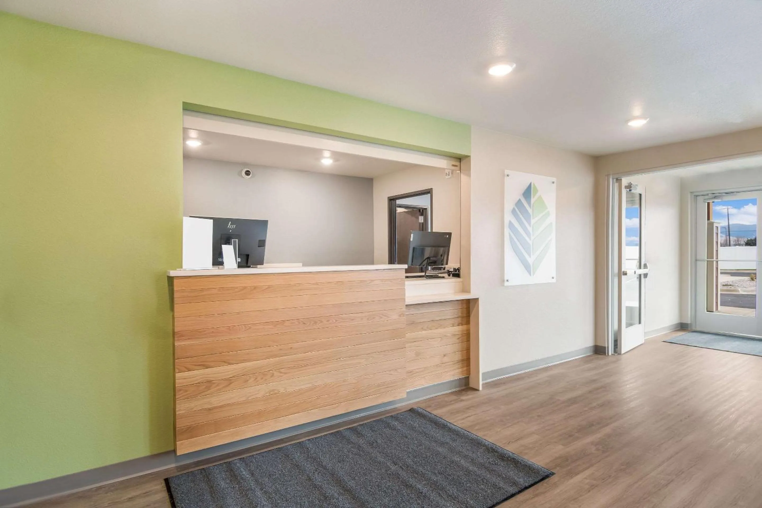 Lobby or reception in WoodSpring Suites Missoula