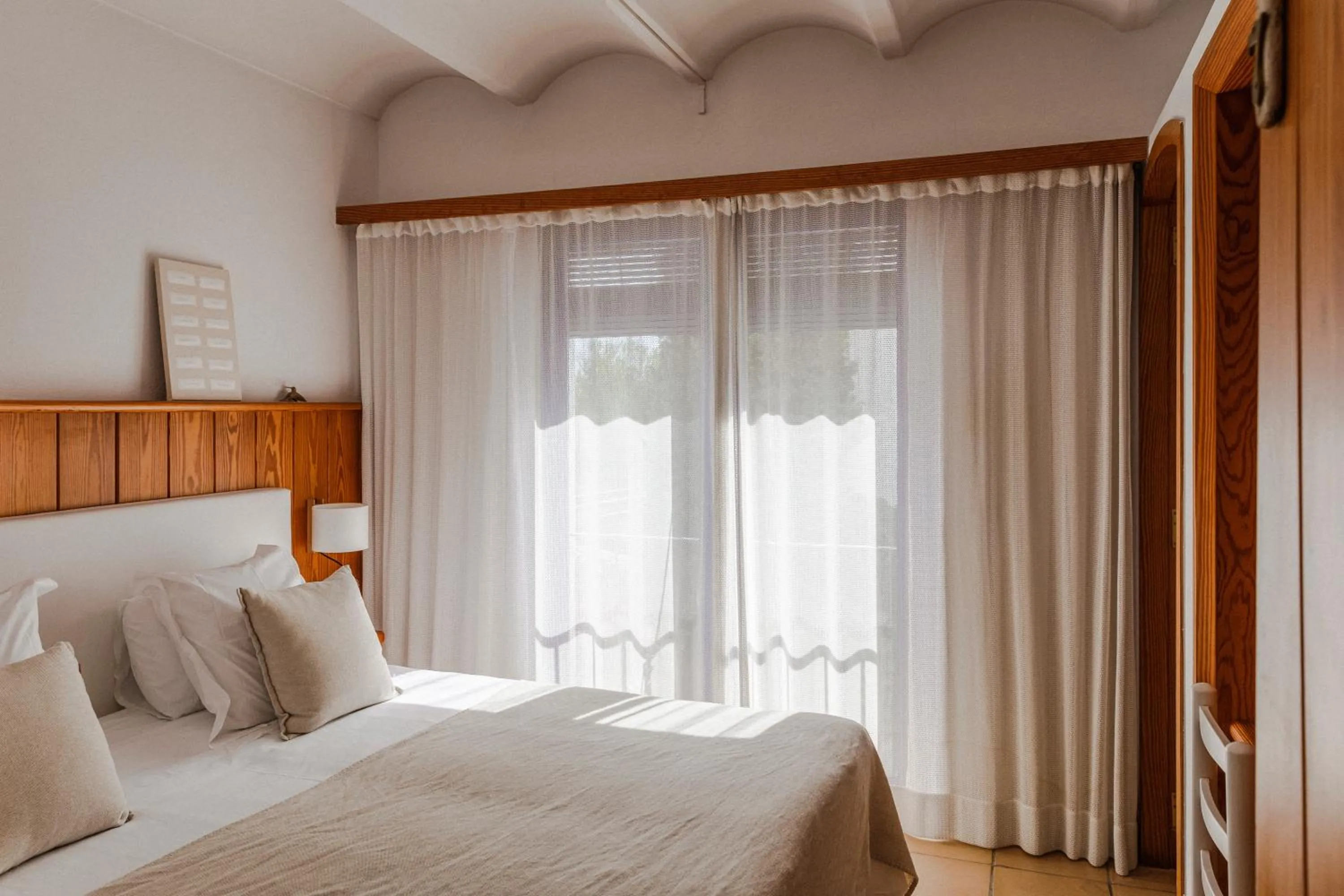 Bed in Hotel Casa Nereta