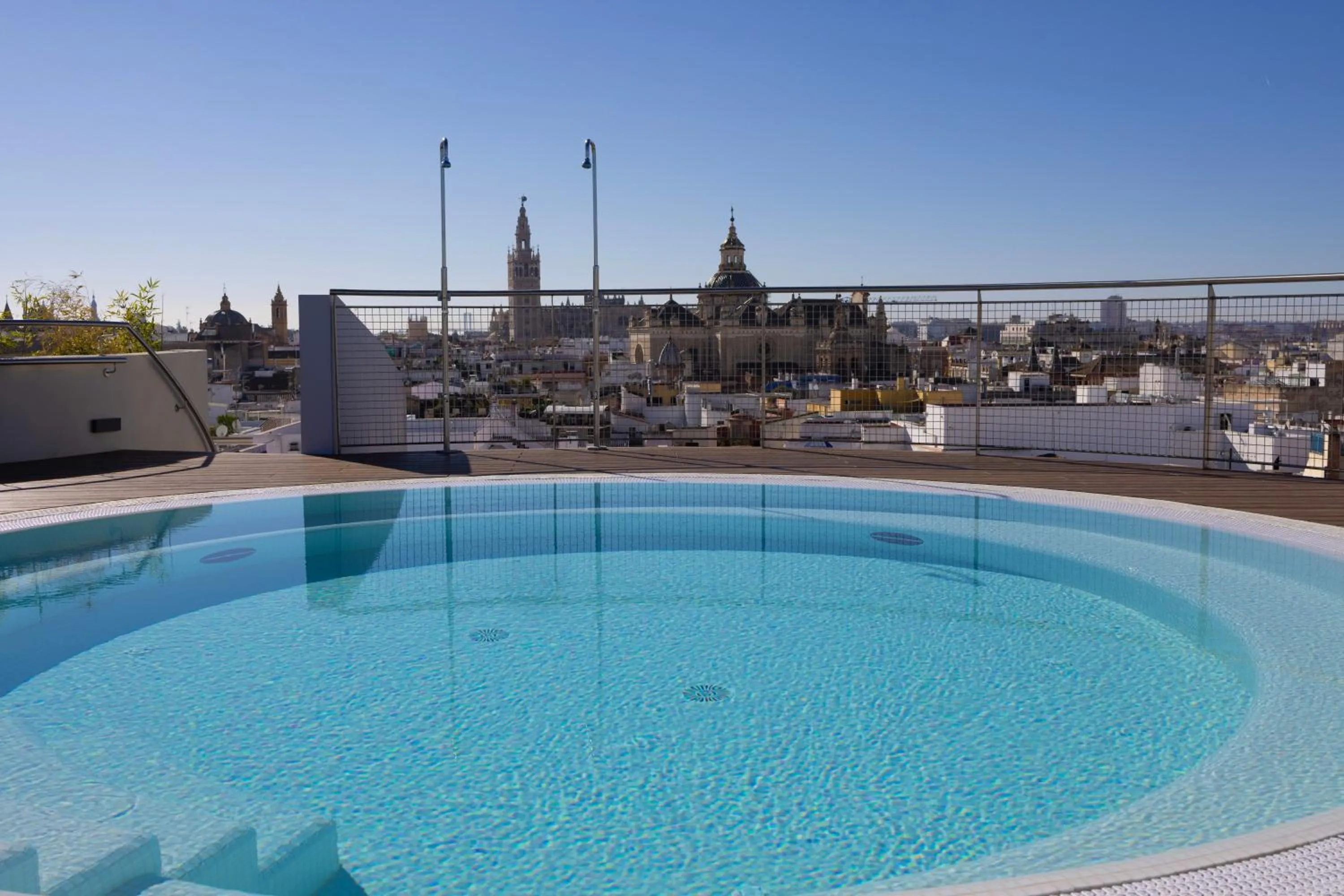 Swimming pool in abba Sevilla