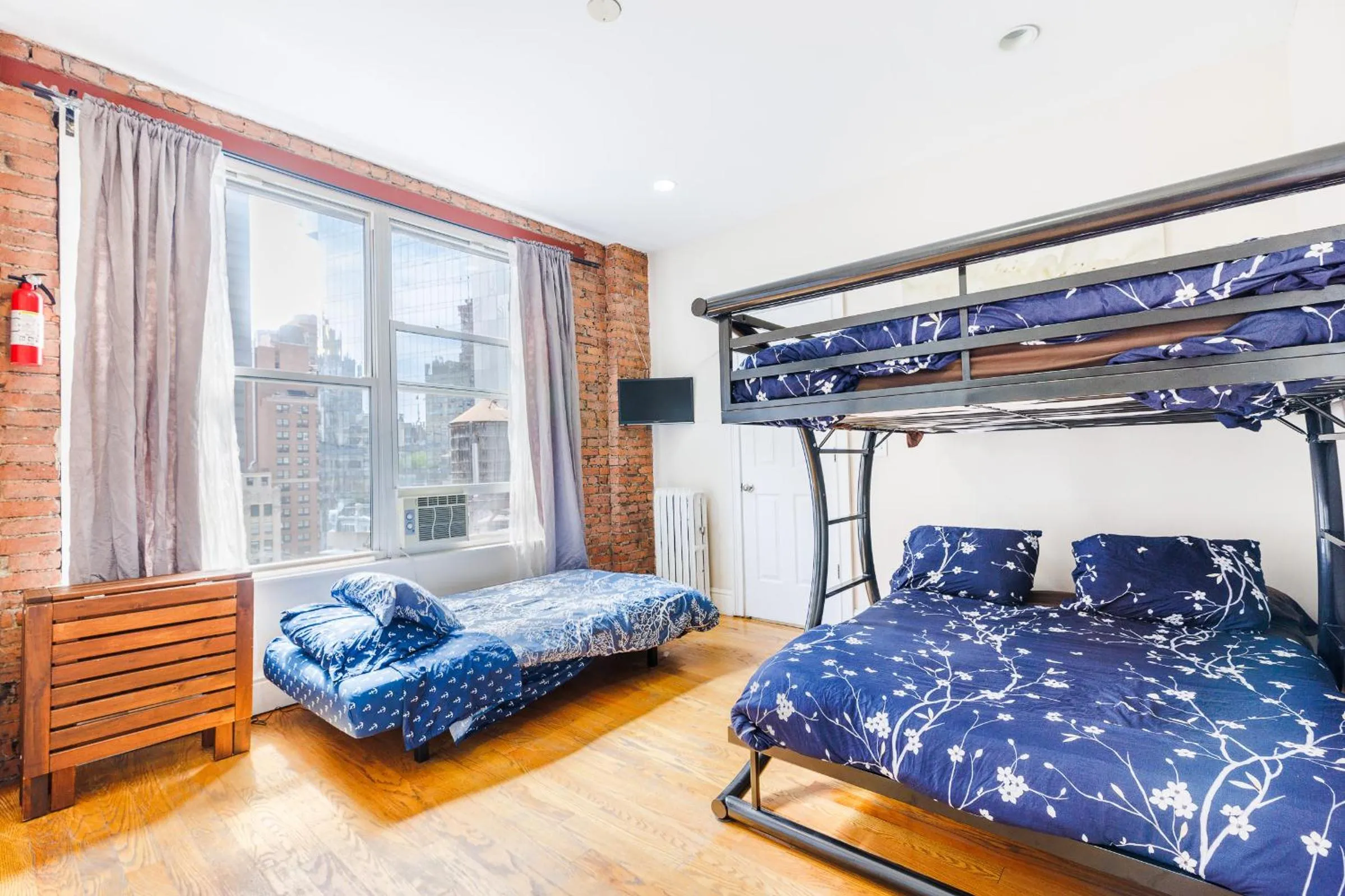 Bed in Studios in New York