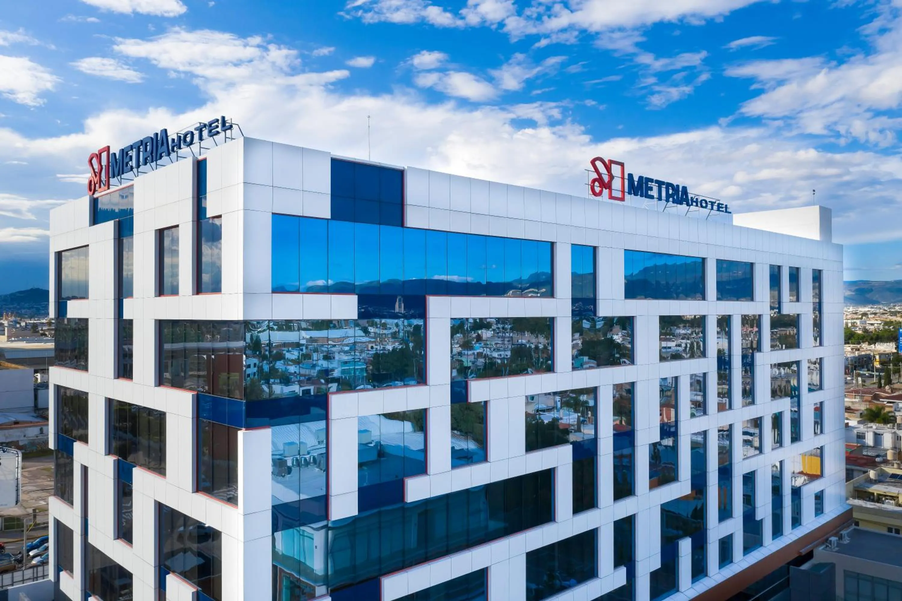 Property building in Metria Hotel