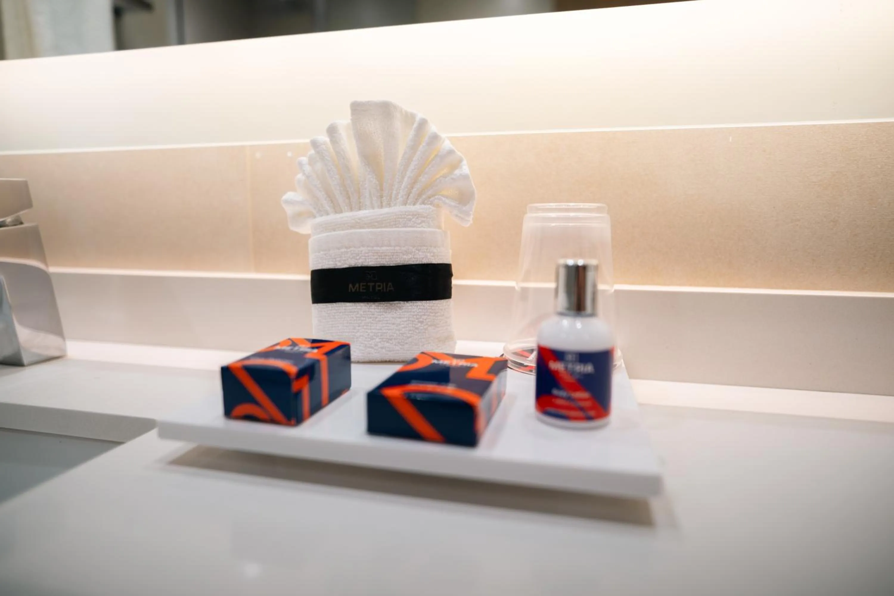 Bathroom in Metria Hotel