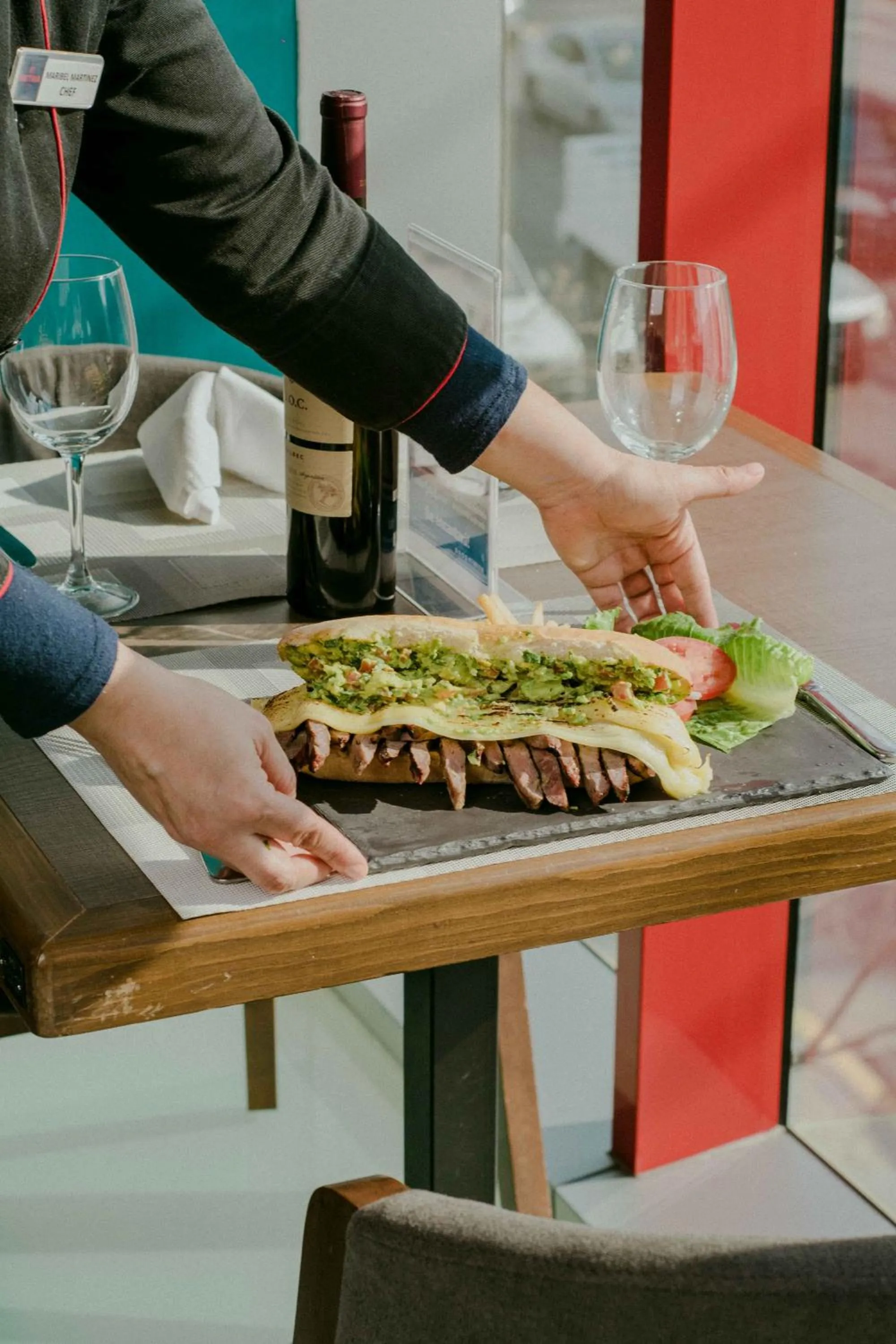 Food and drinks in Metria Hotel