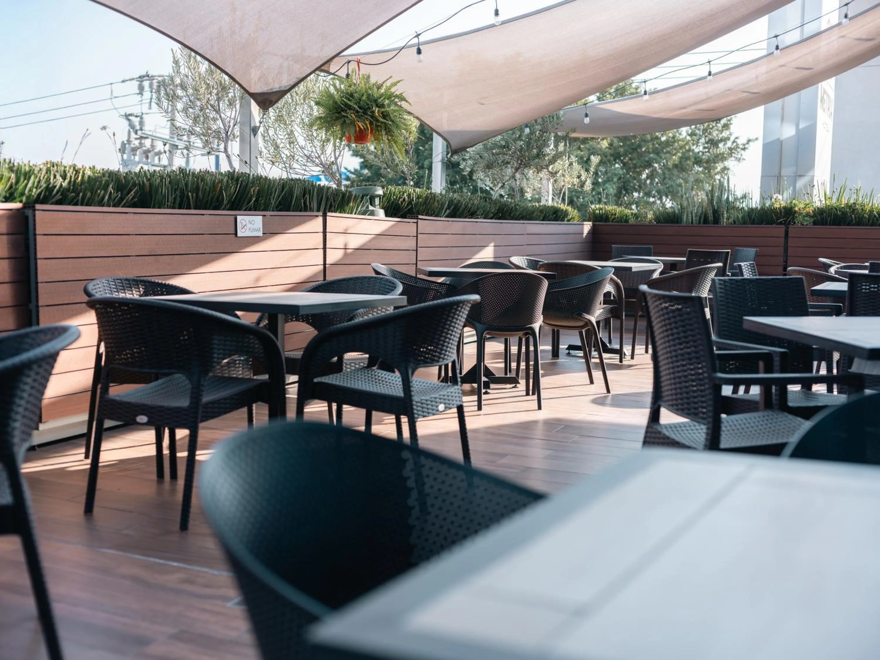 Balcony/Terrace in Metria Hotel