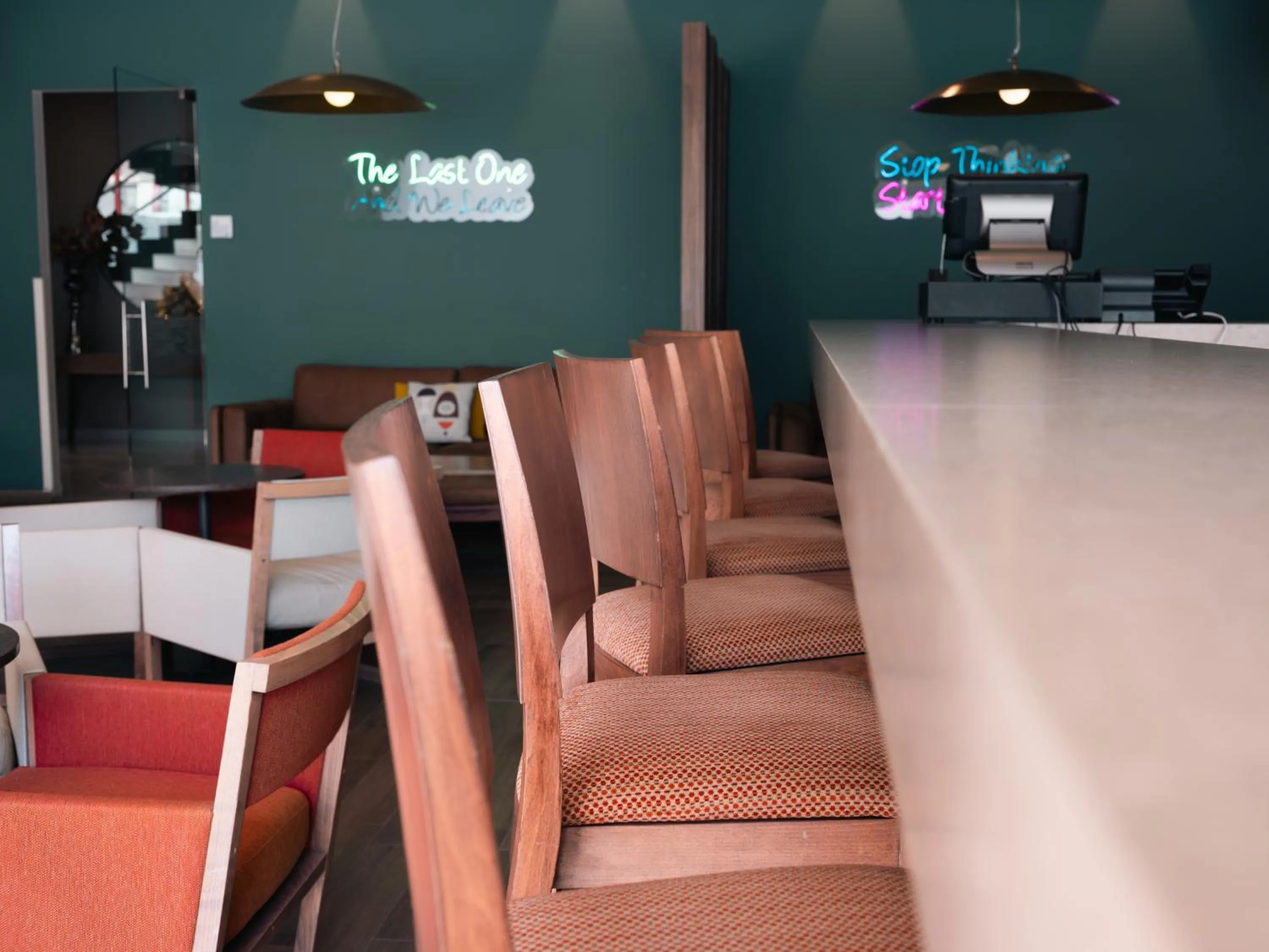 Lounge or bar in Metria Hotel