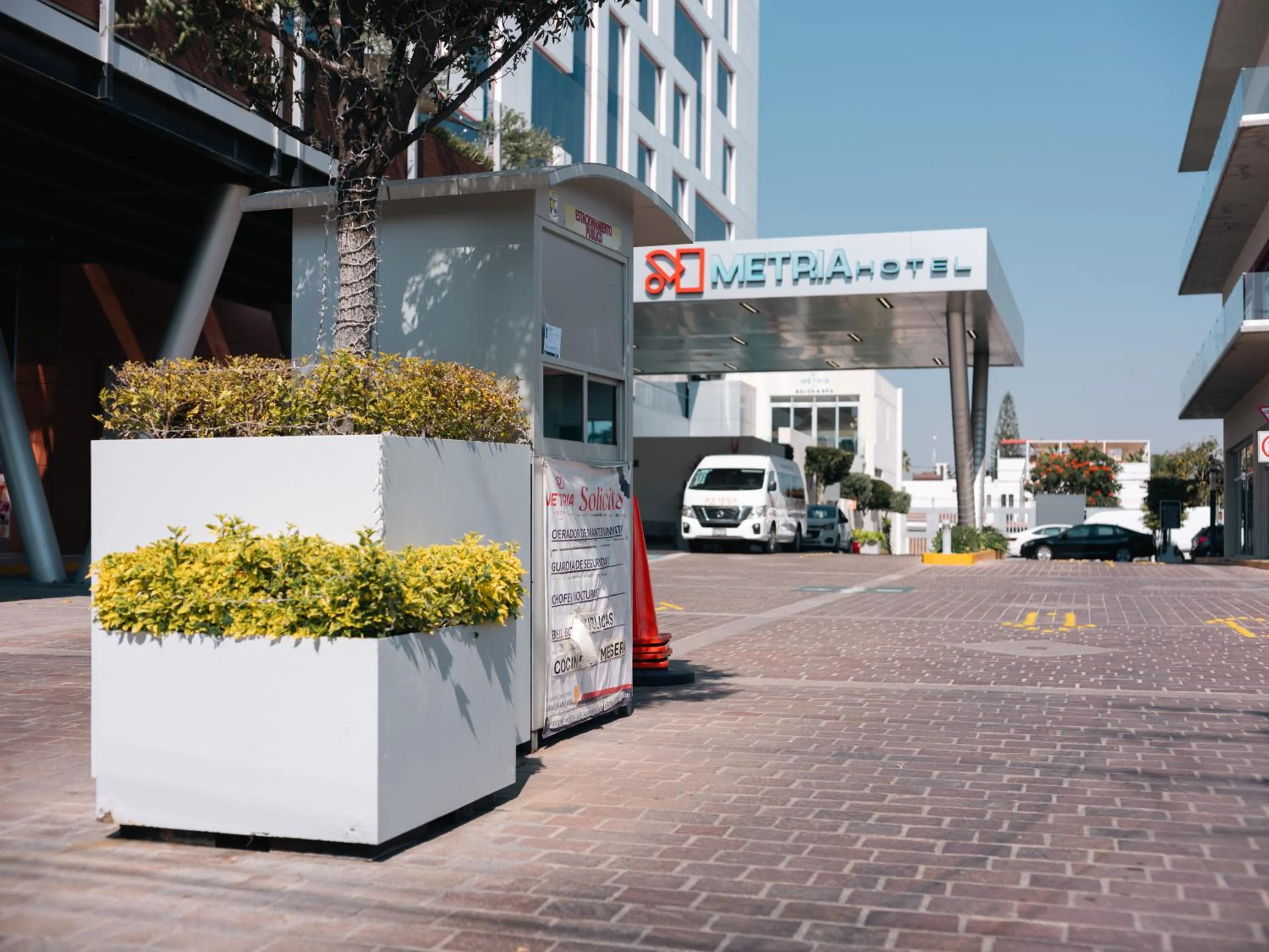 Off site in Metria Hotel