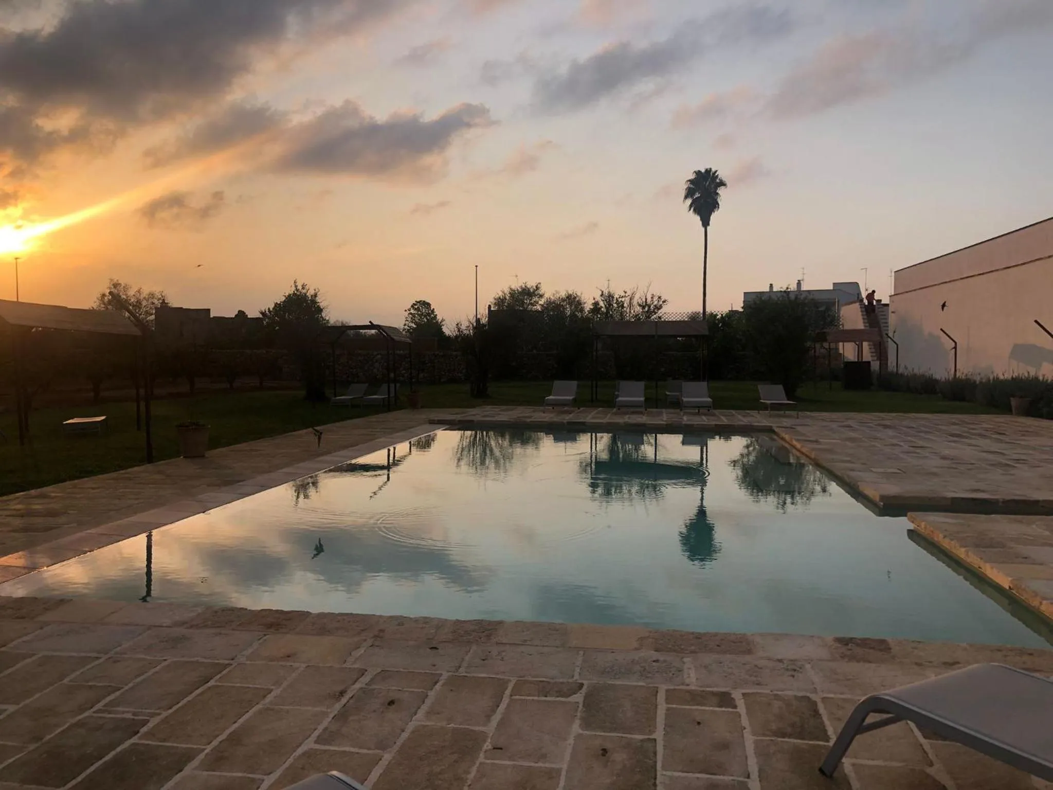 Swimming pool in Masseria Rifisa AgriResort