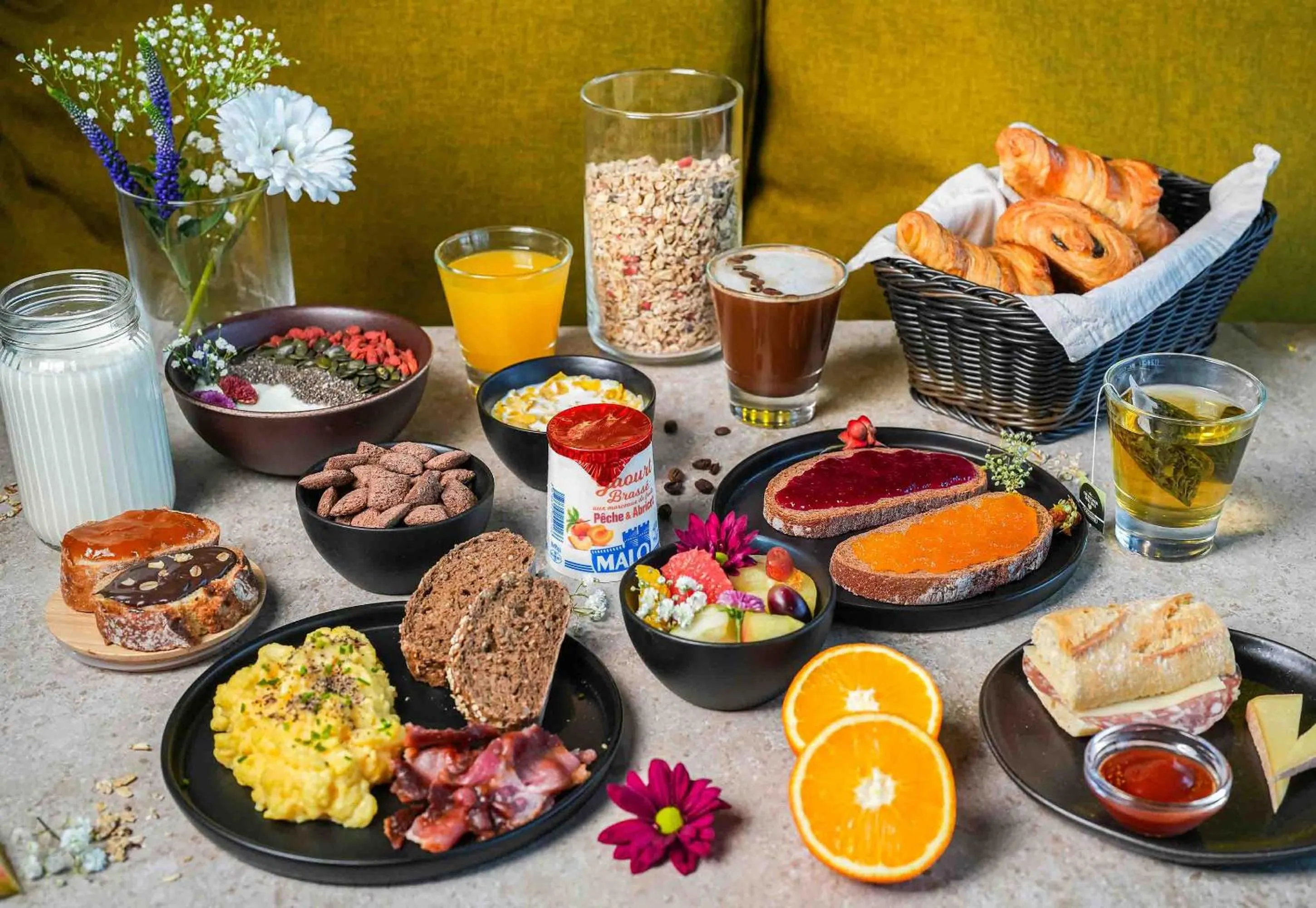 Breakfast in B&B HOTEL Rodez Bourran