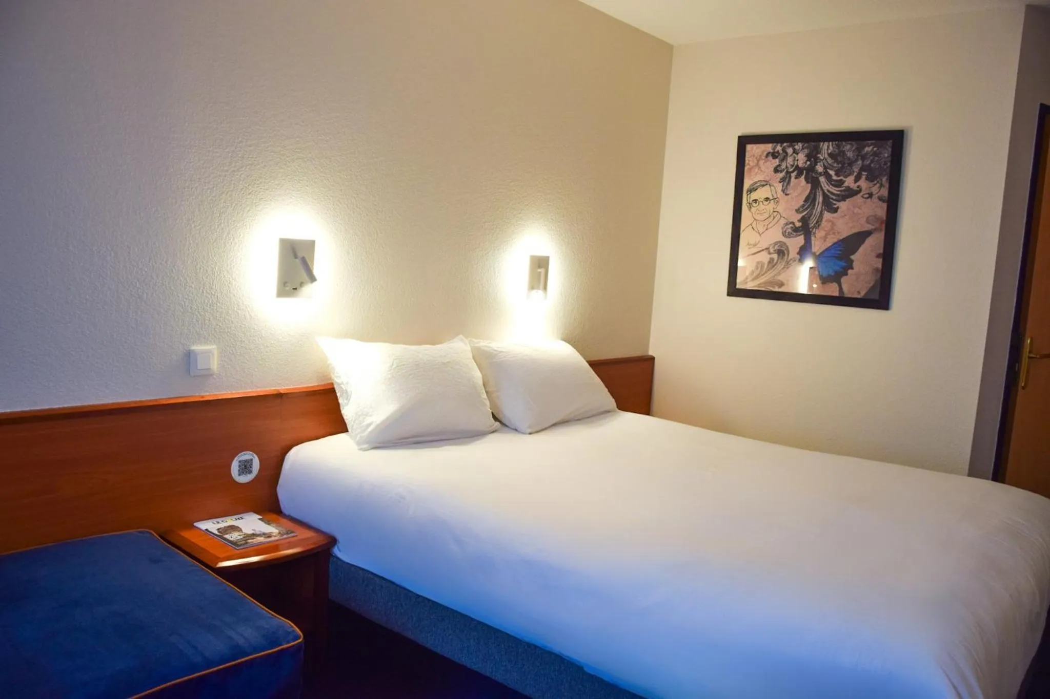 Bedroom, Bed in B&B HOTEL Rodez Bourran