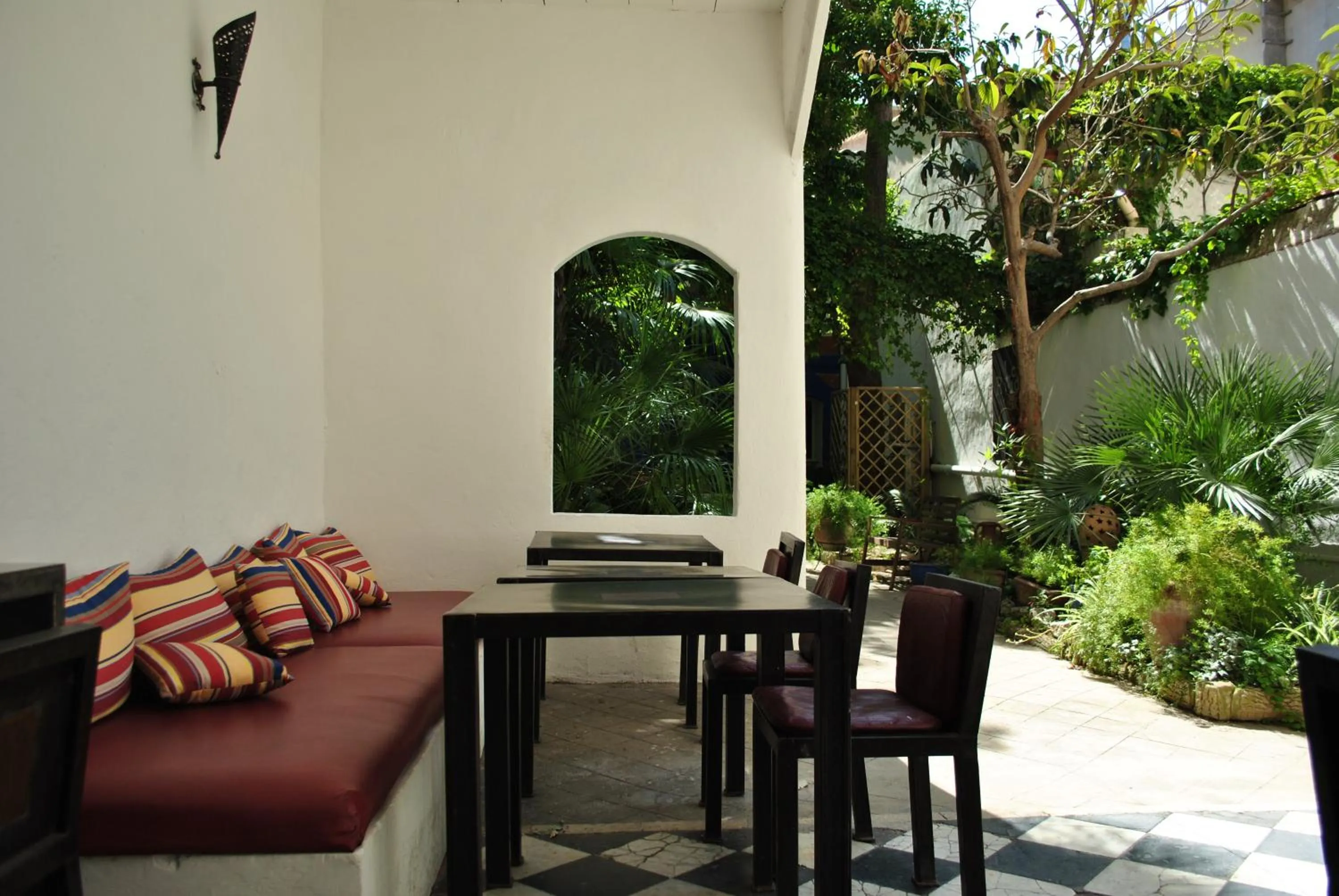 Patio in Le Ryad Boutique Hôtel