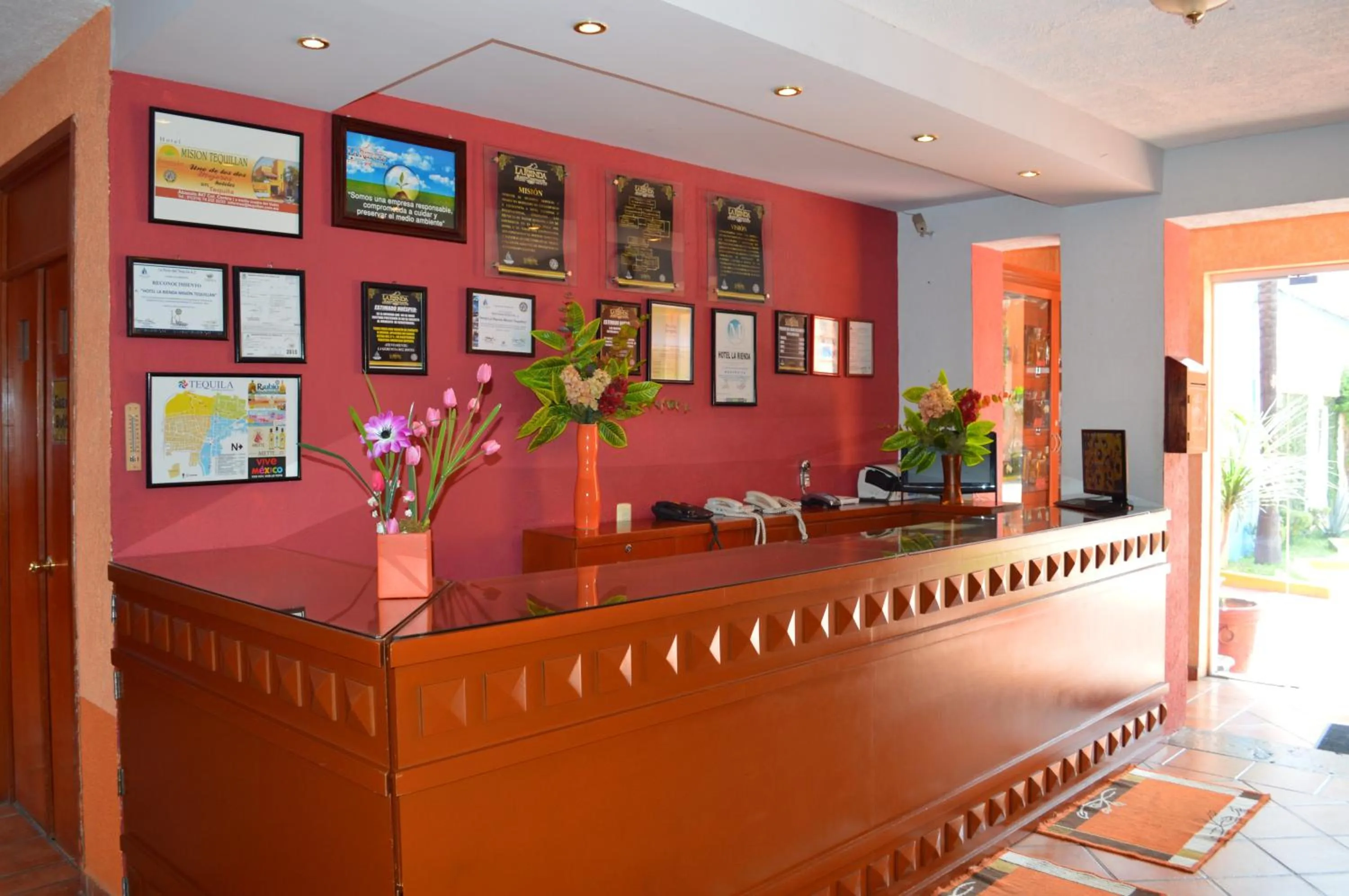 Lobby or reception in Hotel La Rienda Mision Tequillan