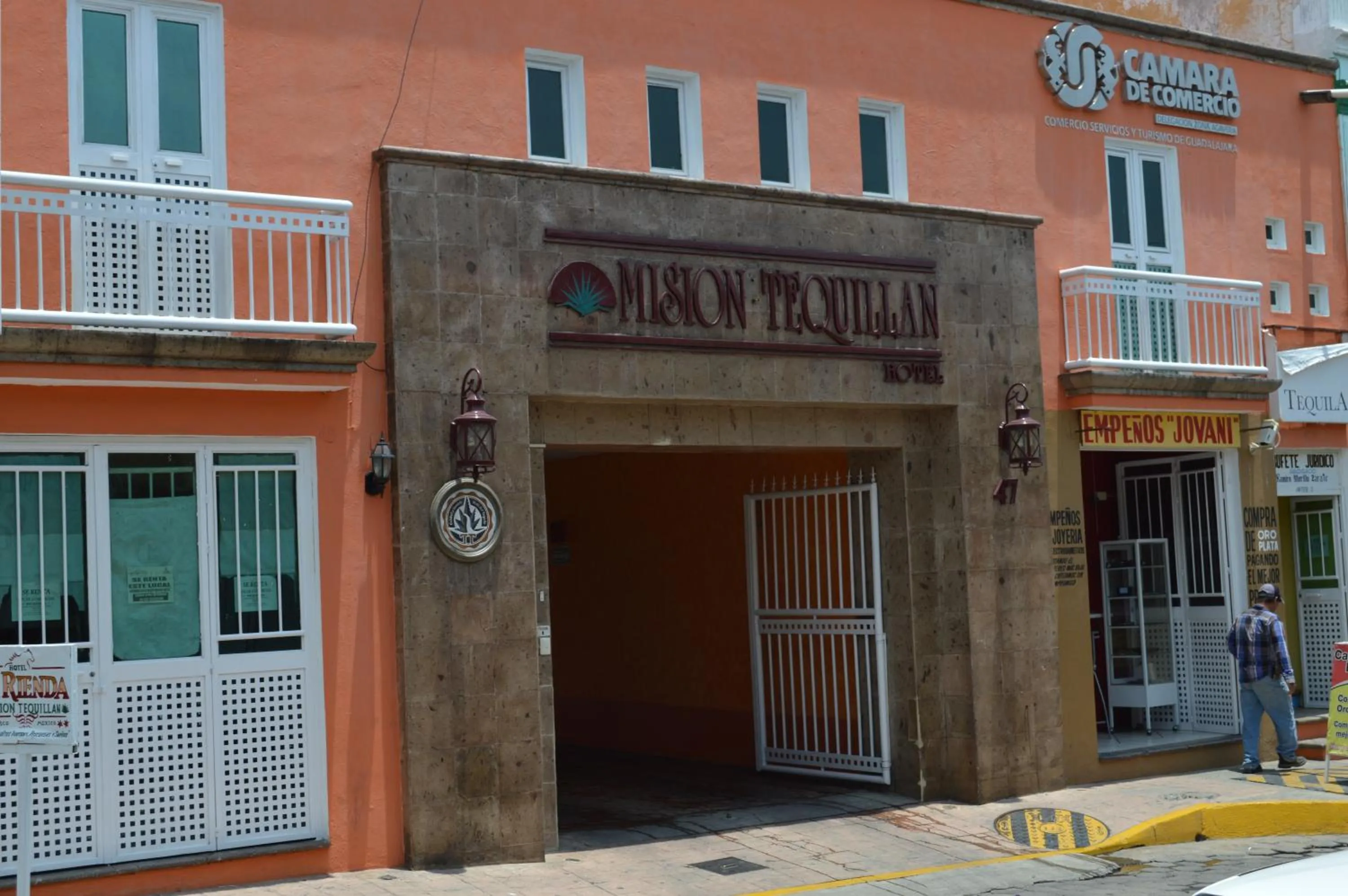 Property building in Hotel La Rienda Mision Tequillan