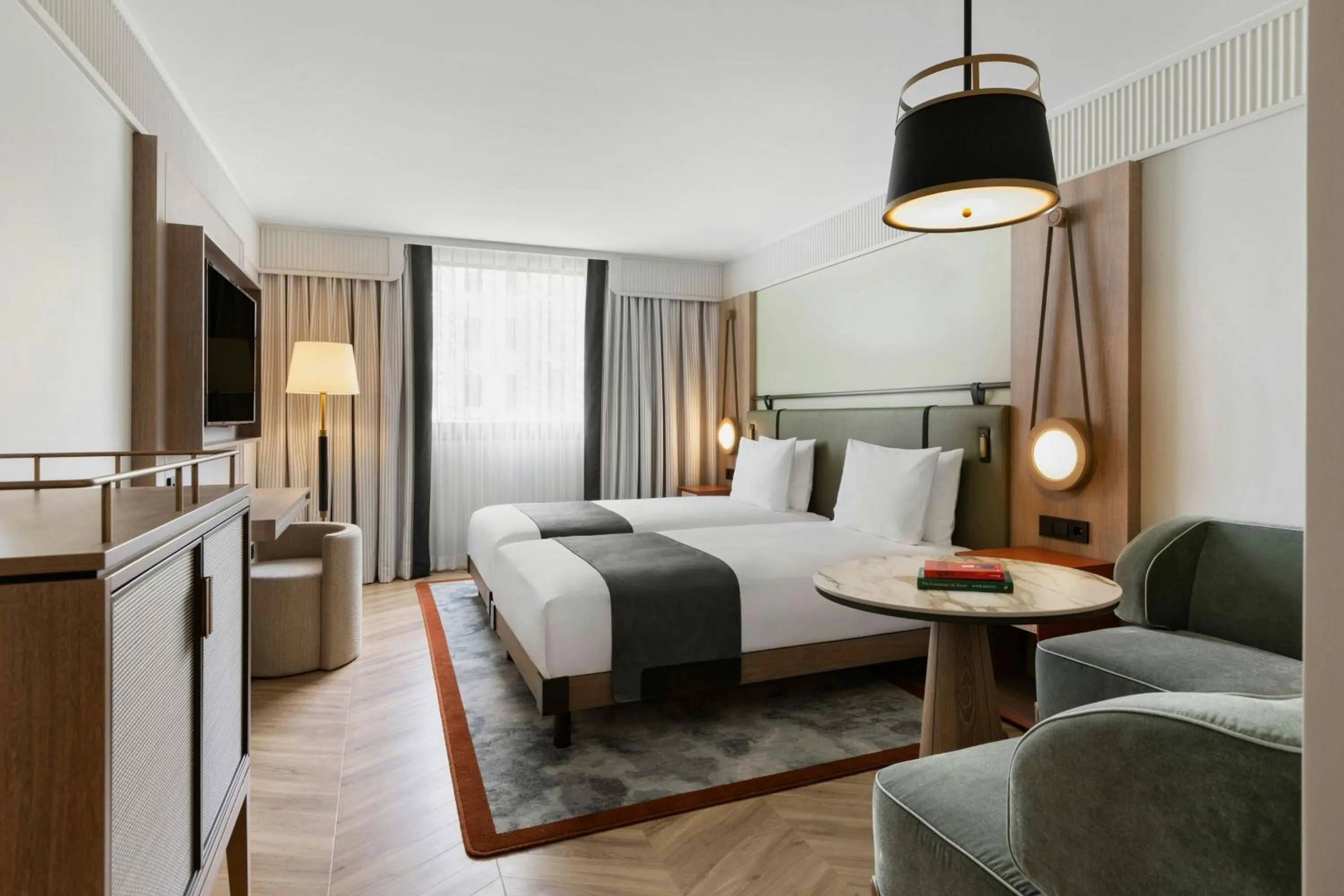 Photo of the whole room, Bed in Imperial Riding School, Autograph Collection