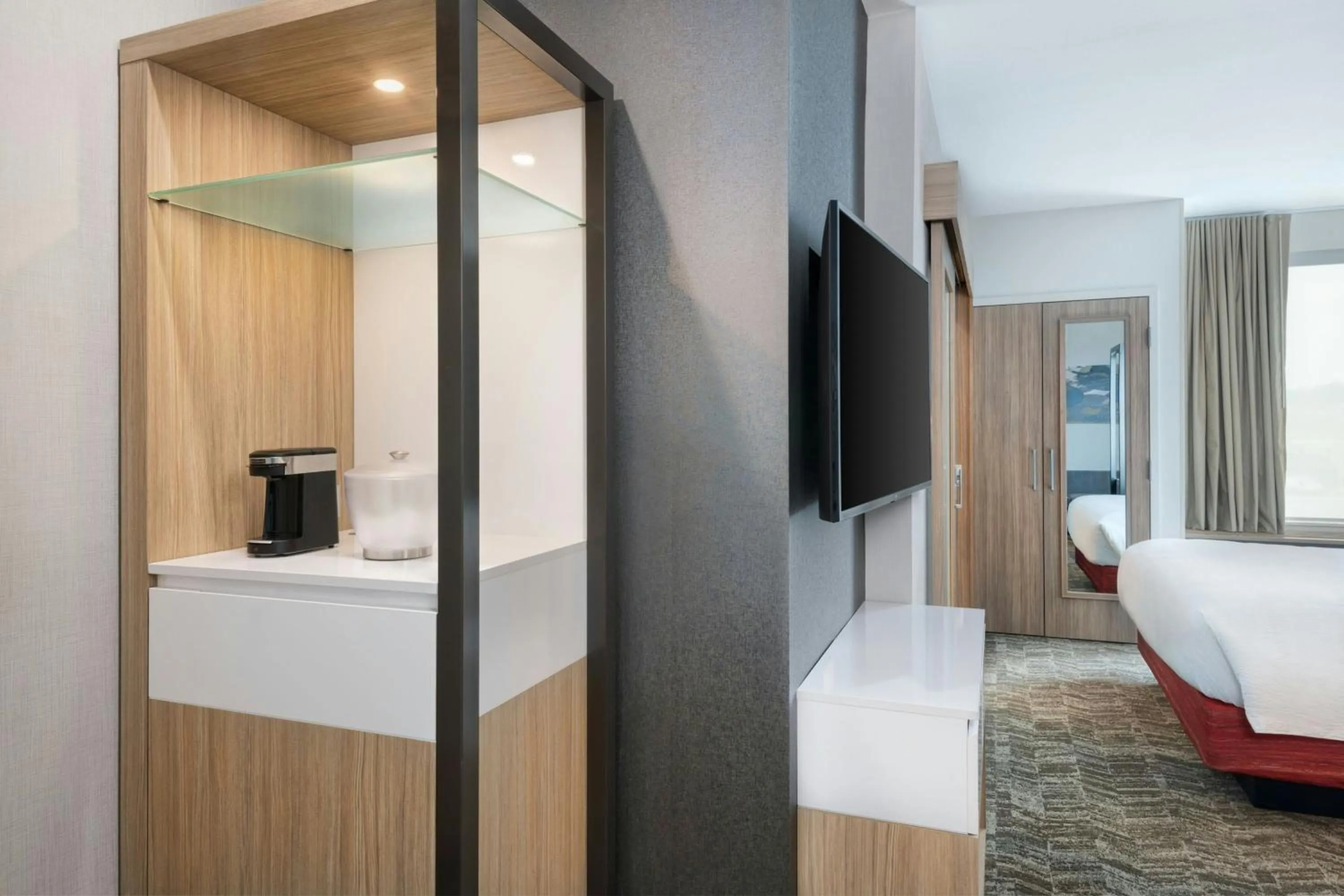 Photo of the whole room, Bed in SpringHill Suites by Marriott Weatherford Willow Park