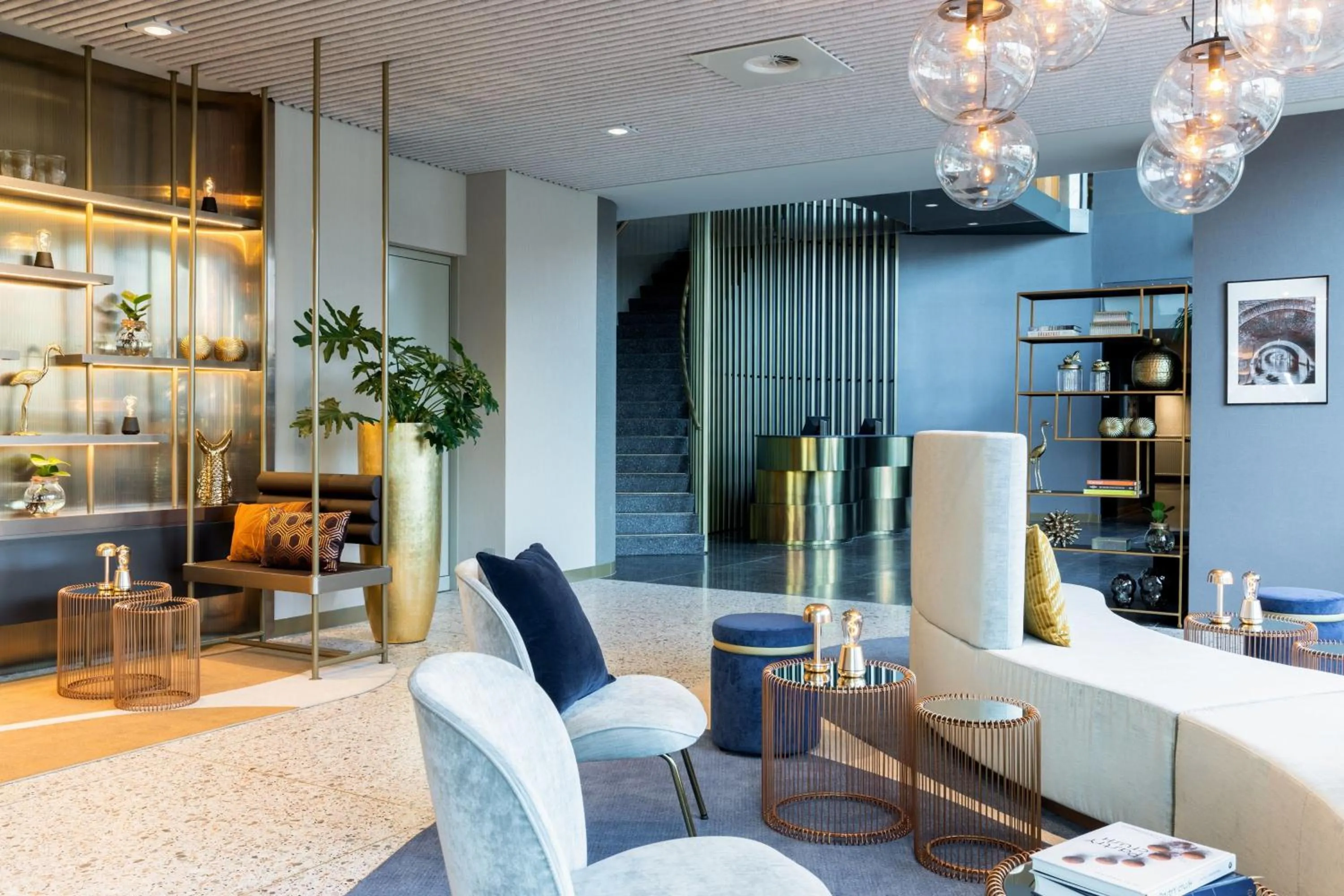 Lobby or reception in The Den, 's-Hertogenbosch, a Tribute Portfolio Hotel