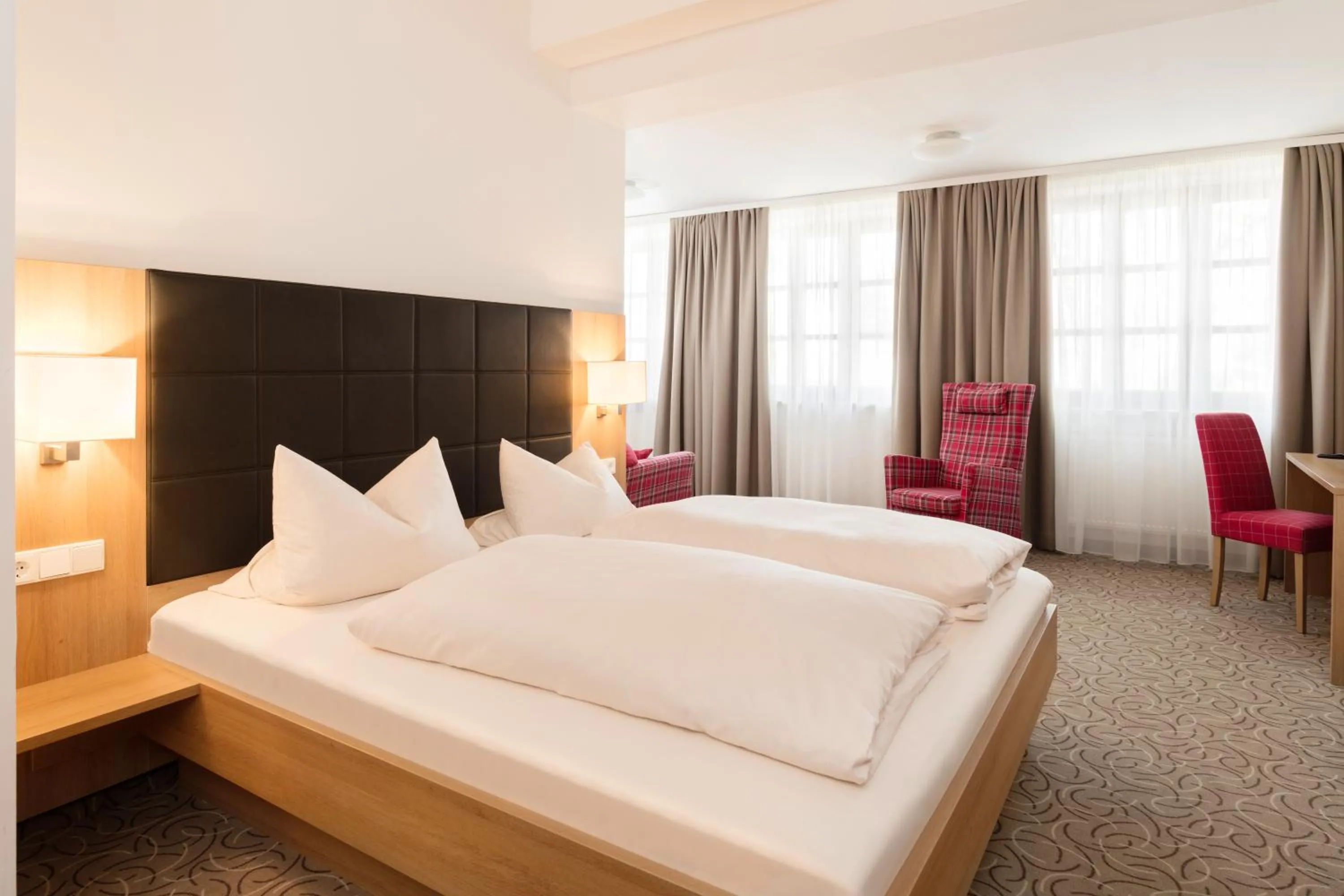 Day, Bed in Gasthof Lerner