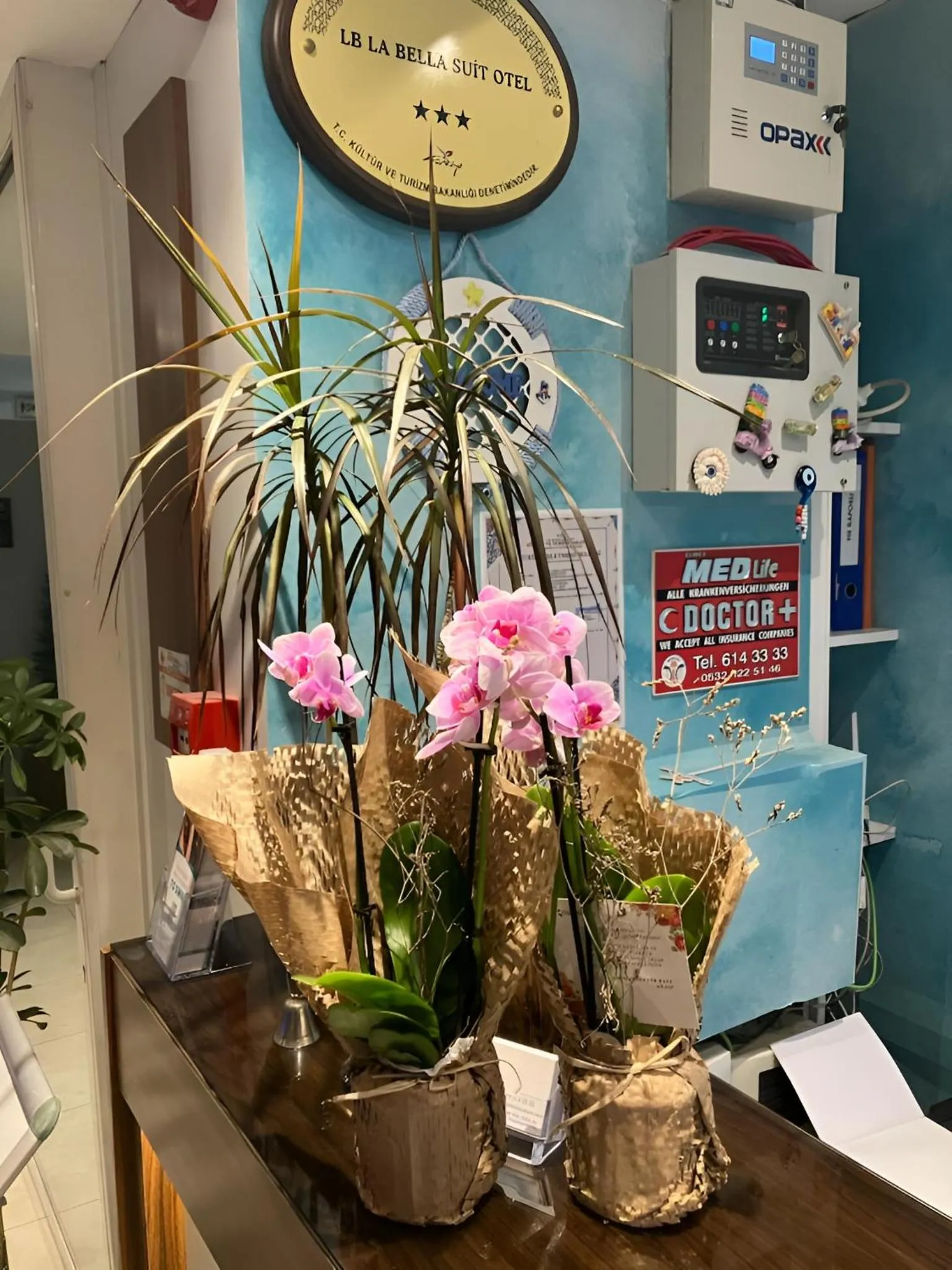 Lobby or reception in La Bella Suit Otel