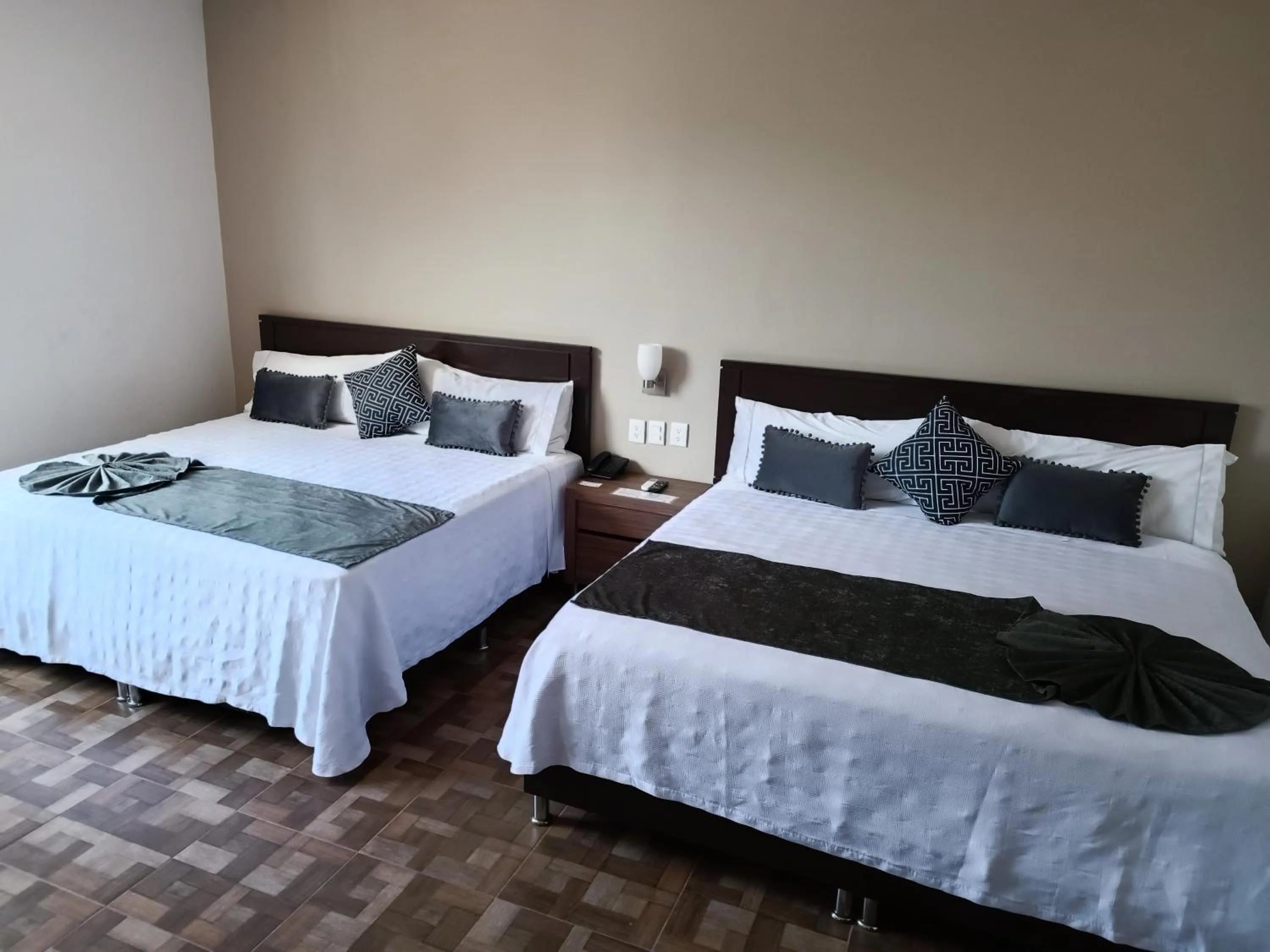 Bed in Hotel Las Pergolas