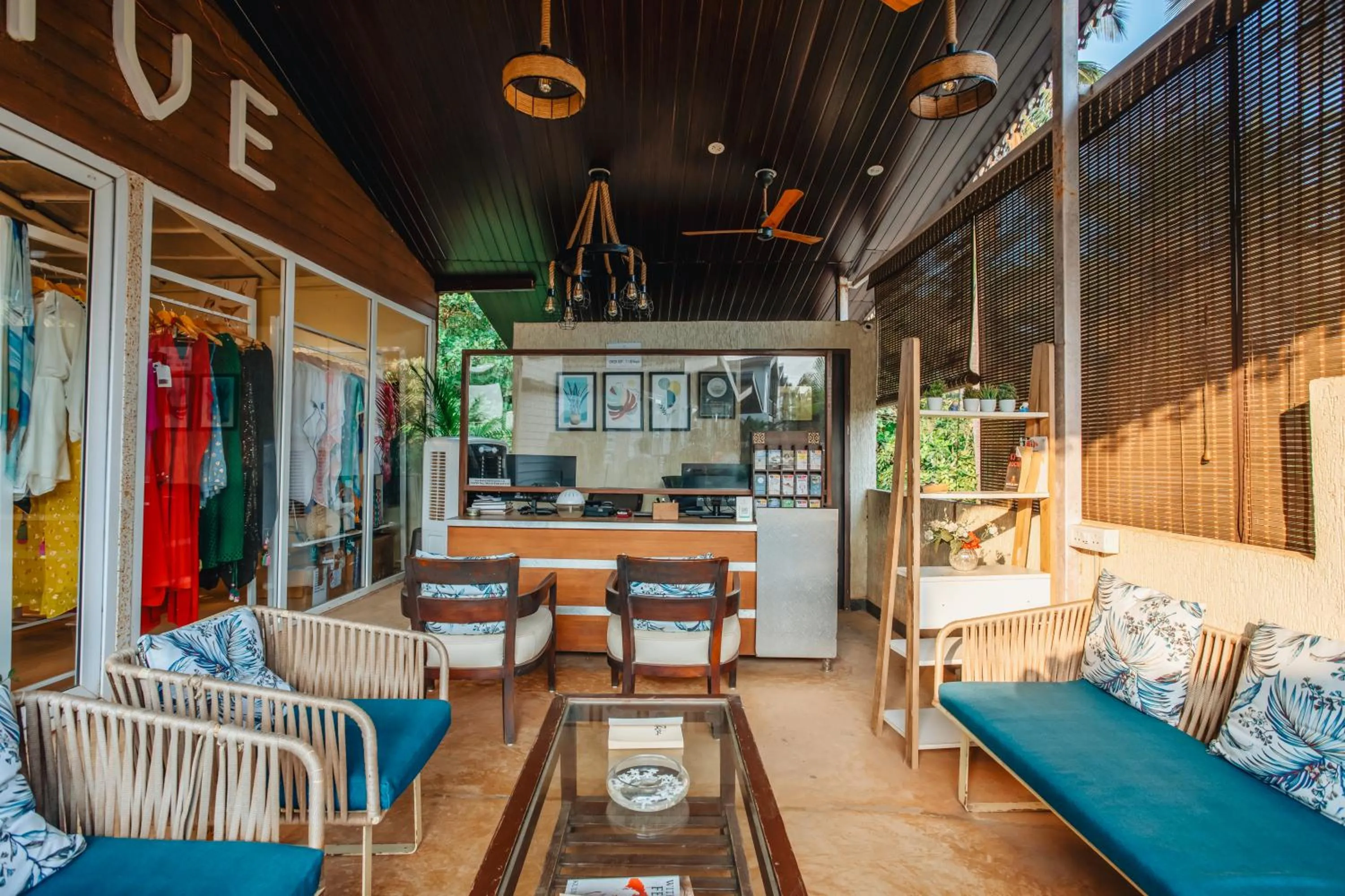 Lobby or reception in Sibaya Beach Resort, Morjim