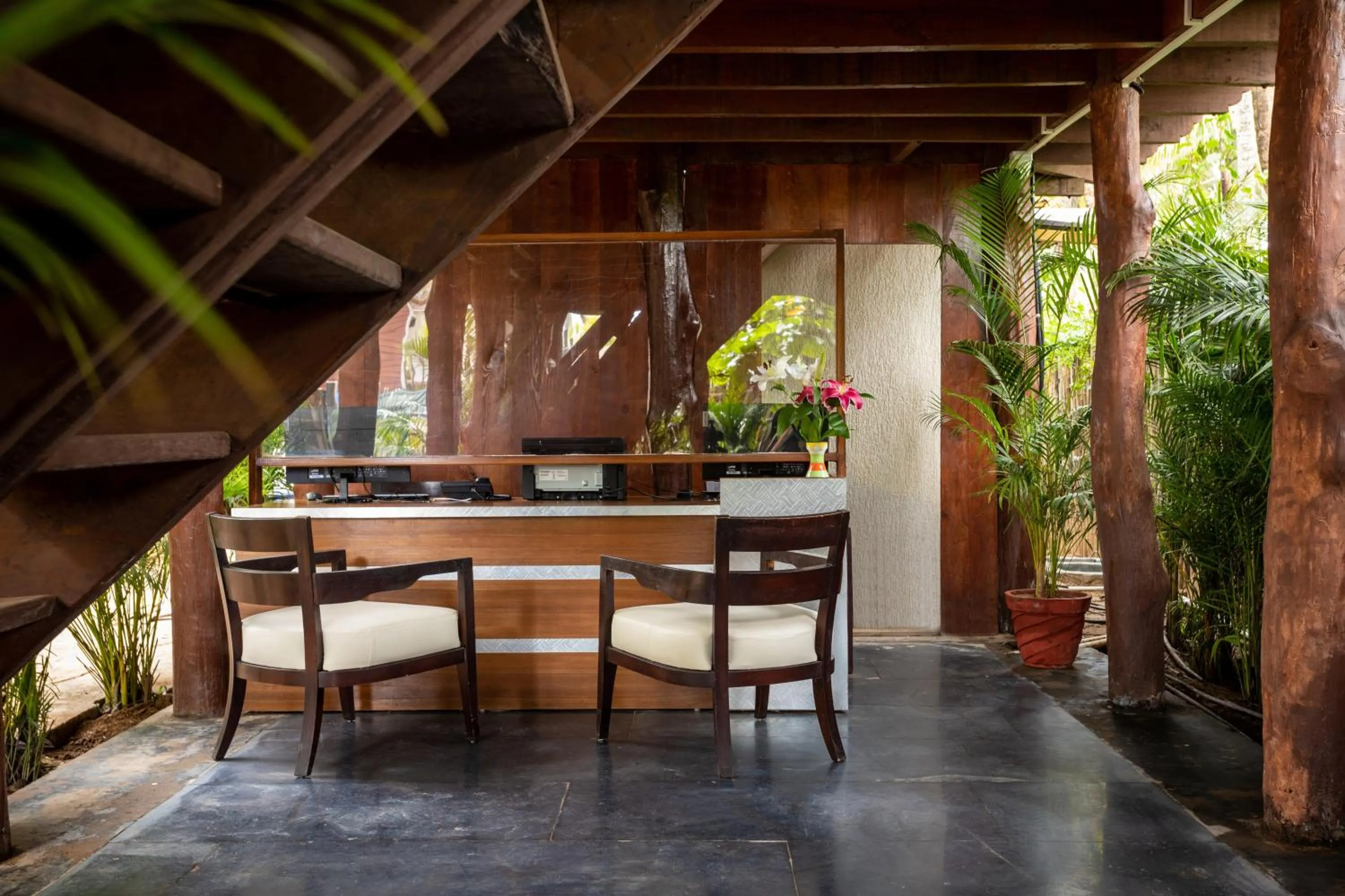 Lobby or reception in Sibaya Beach Resort, Morjim