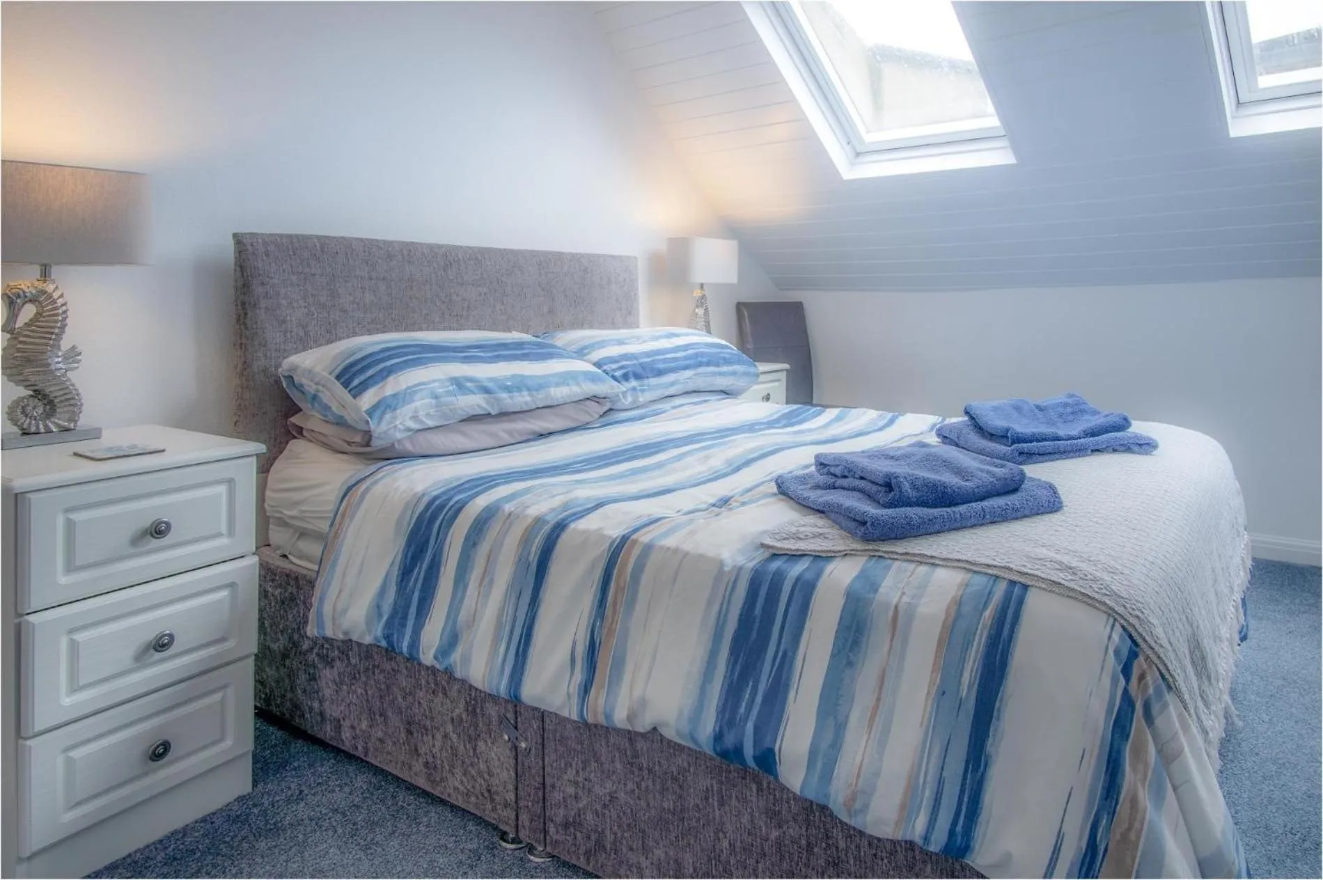 Floor plan, Bed in St Julians View - 1 Bedroom Apartment - Tenby