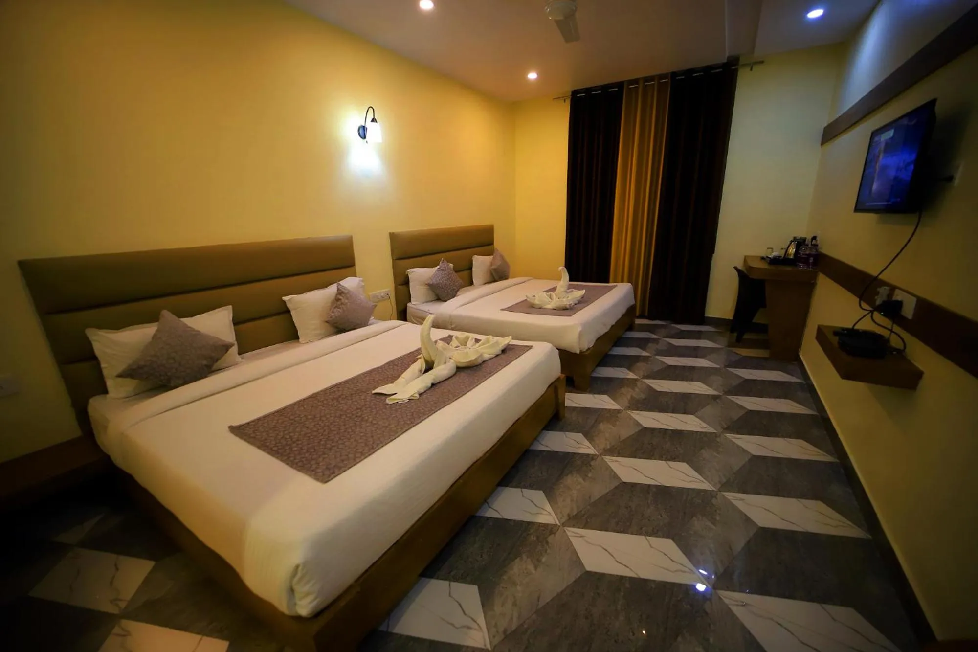 Bedroom, Bed in The Grand Jabalpur