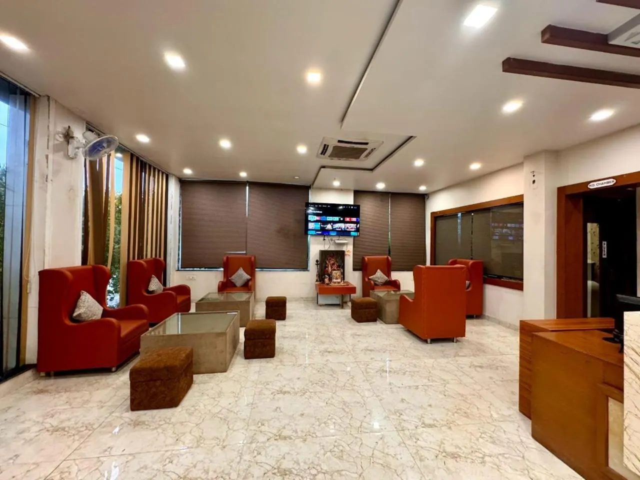 Lobby or reception in The Grand Jabalpur