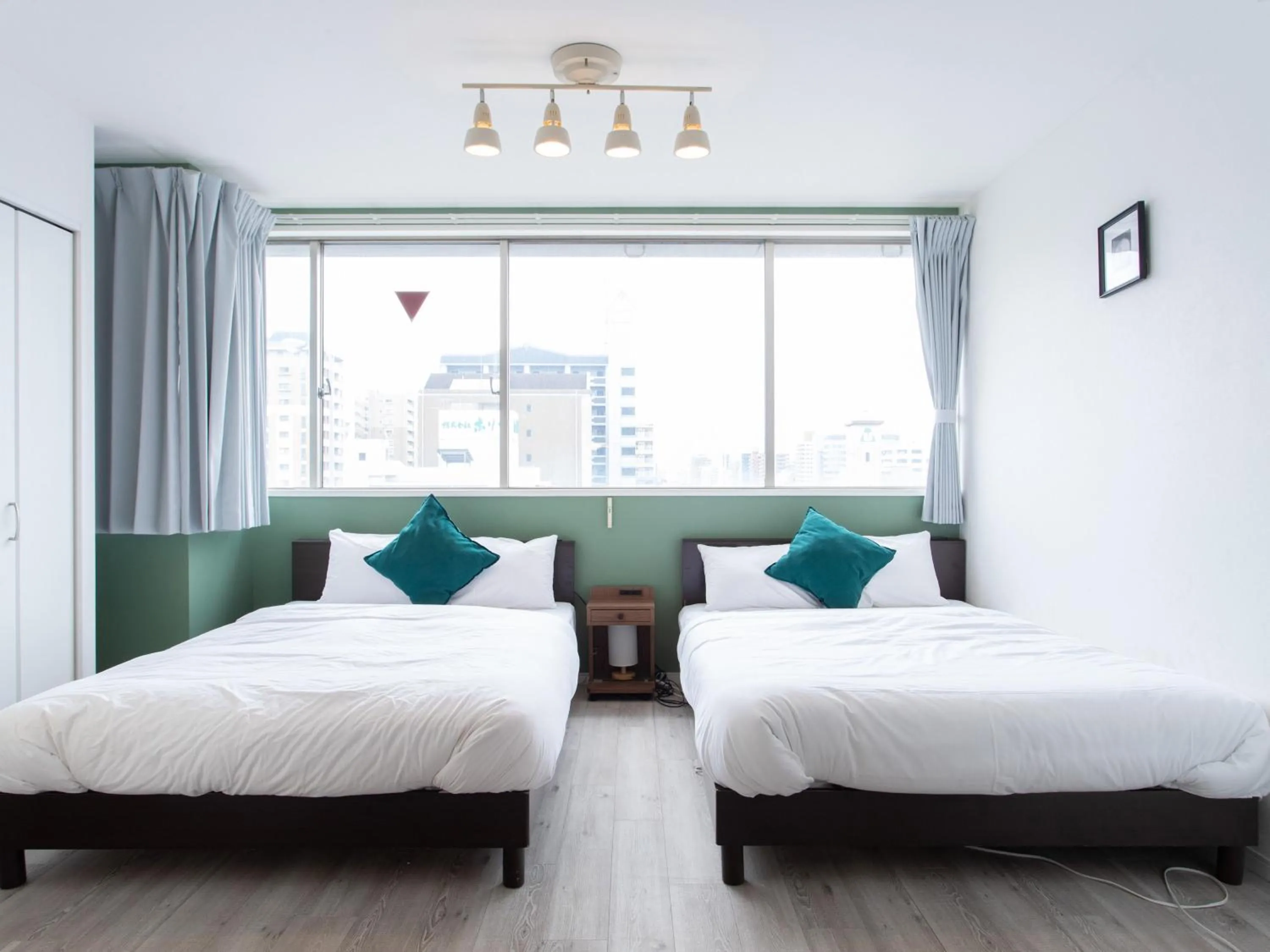 Bedroom, Bed in Reality Hakata 2