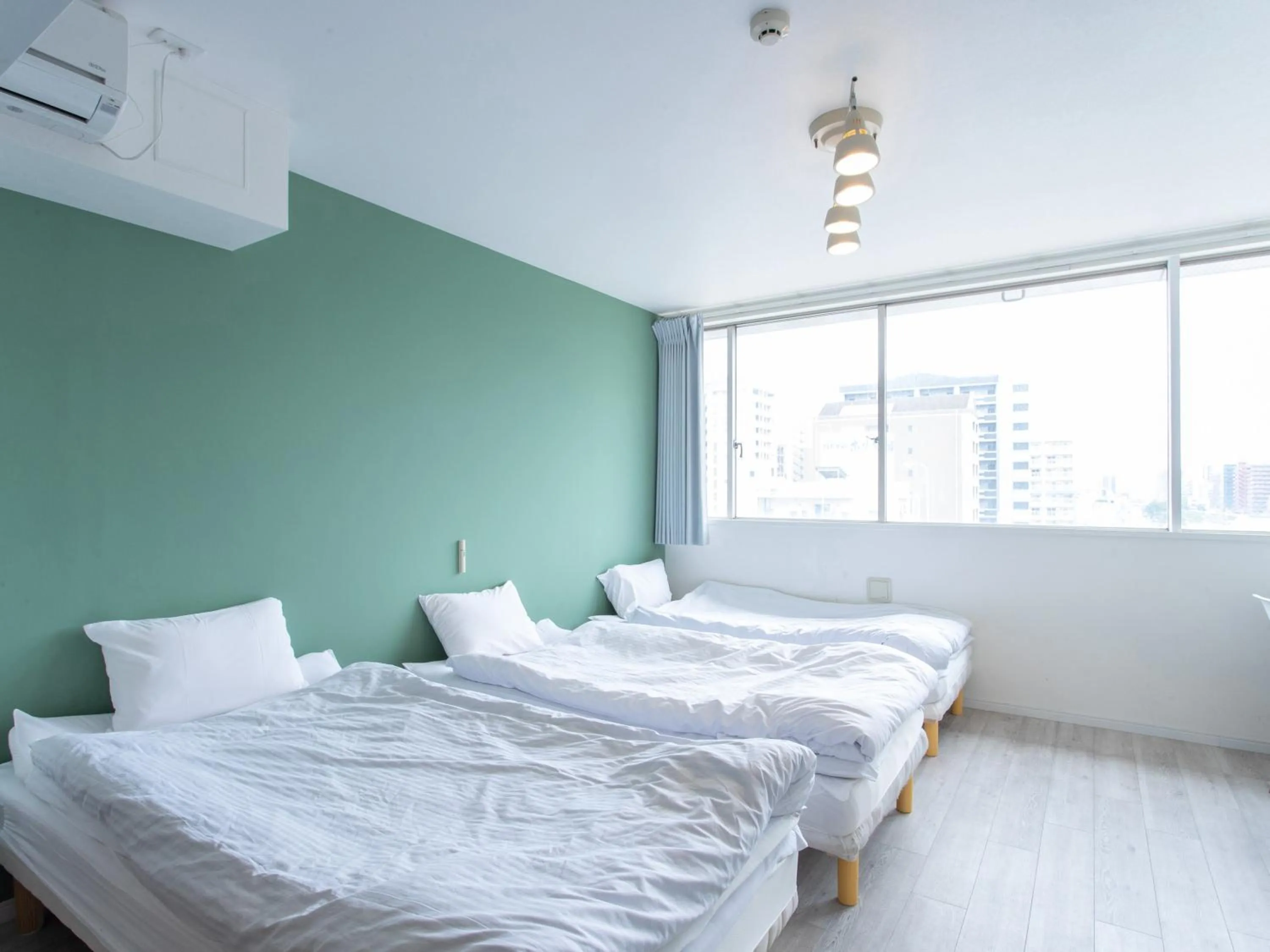 Bedroom, Bed in Reality Hakata 2