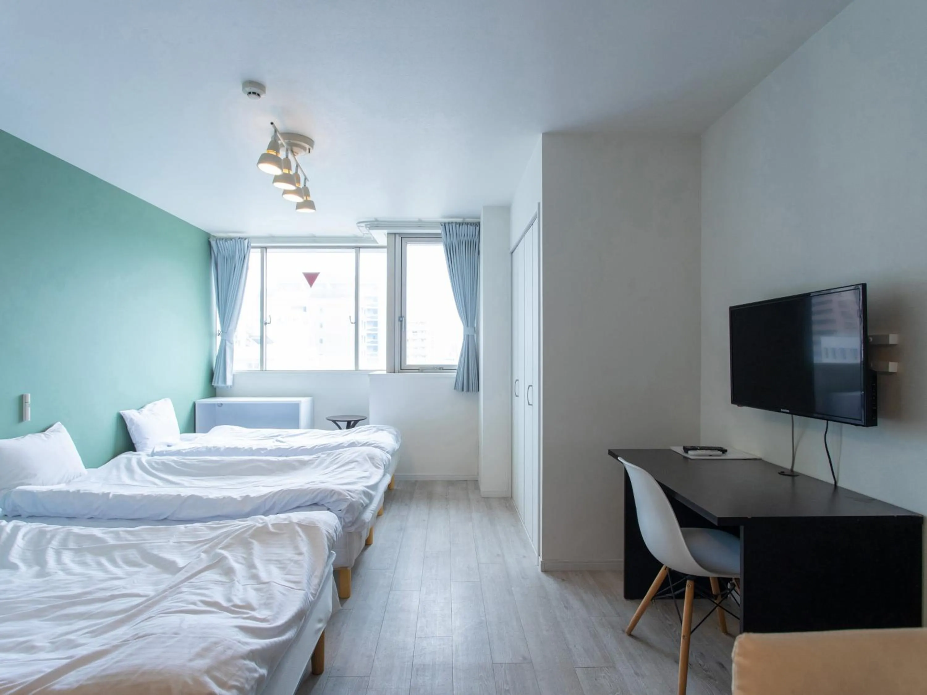 Photo of the whole room, Bed in Reality Hakata 2