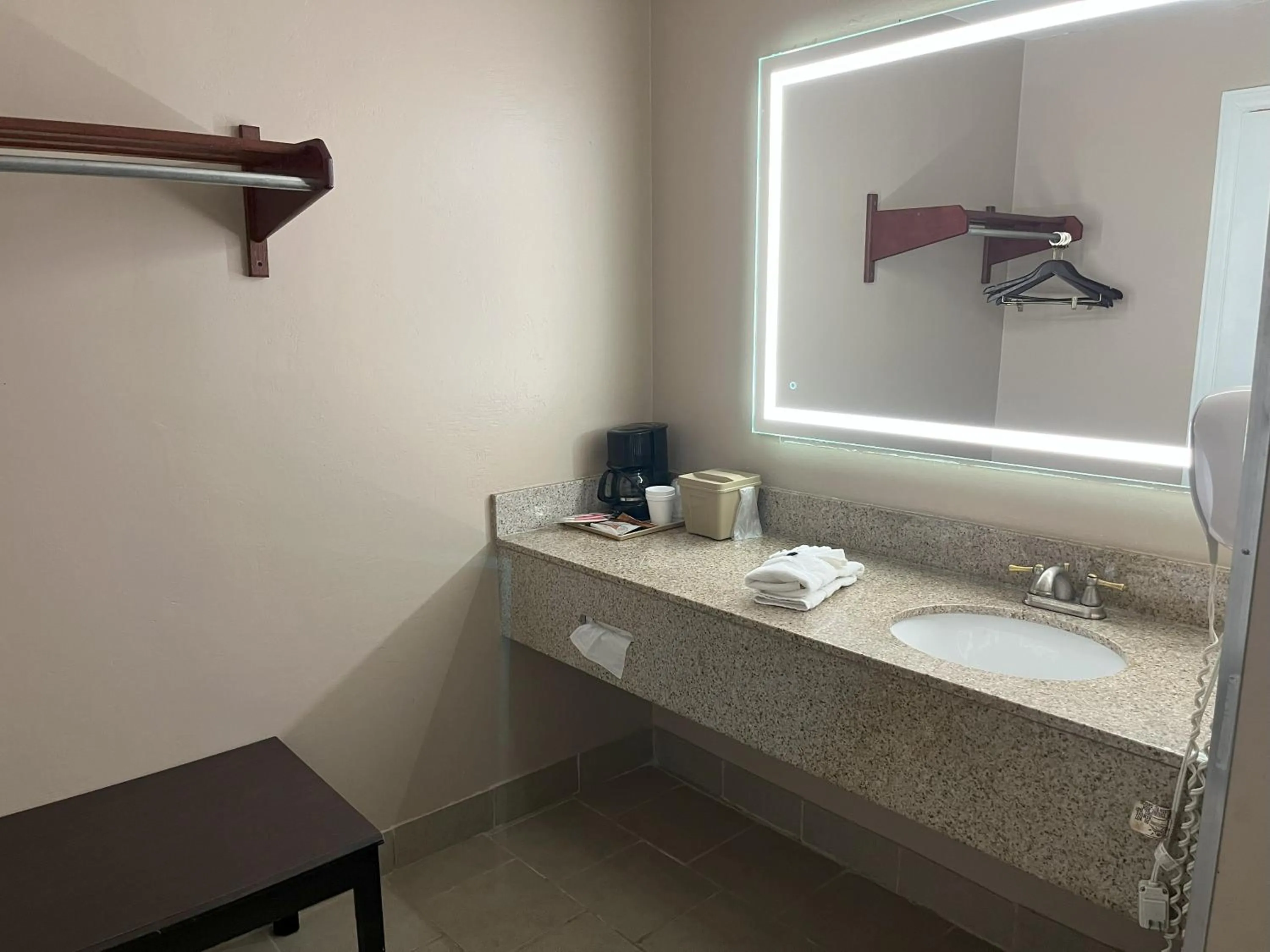 Bathroom in Pinetree Inn