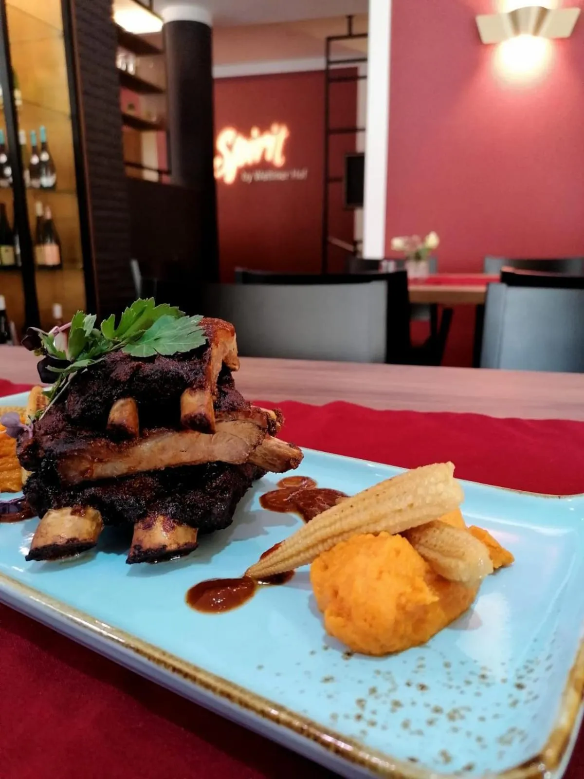 Restaurant/places to eat in Hotel Wettiner Hof