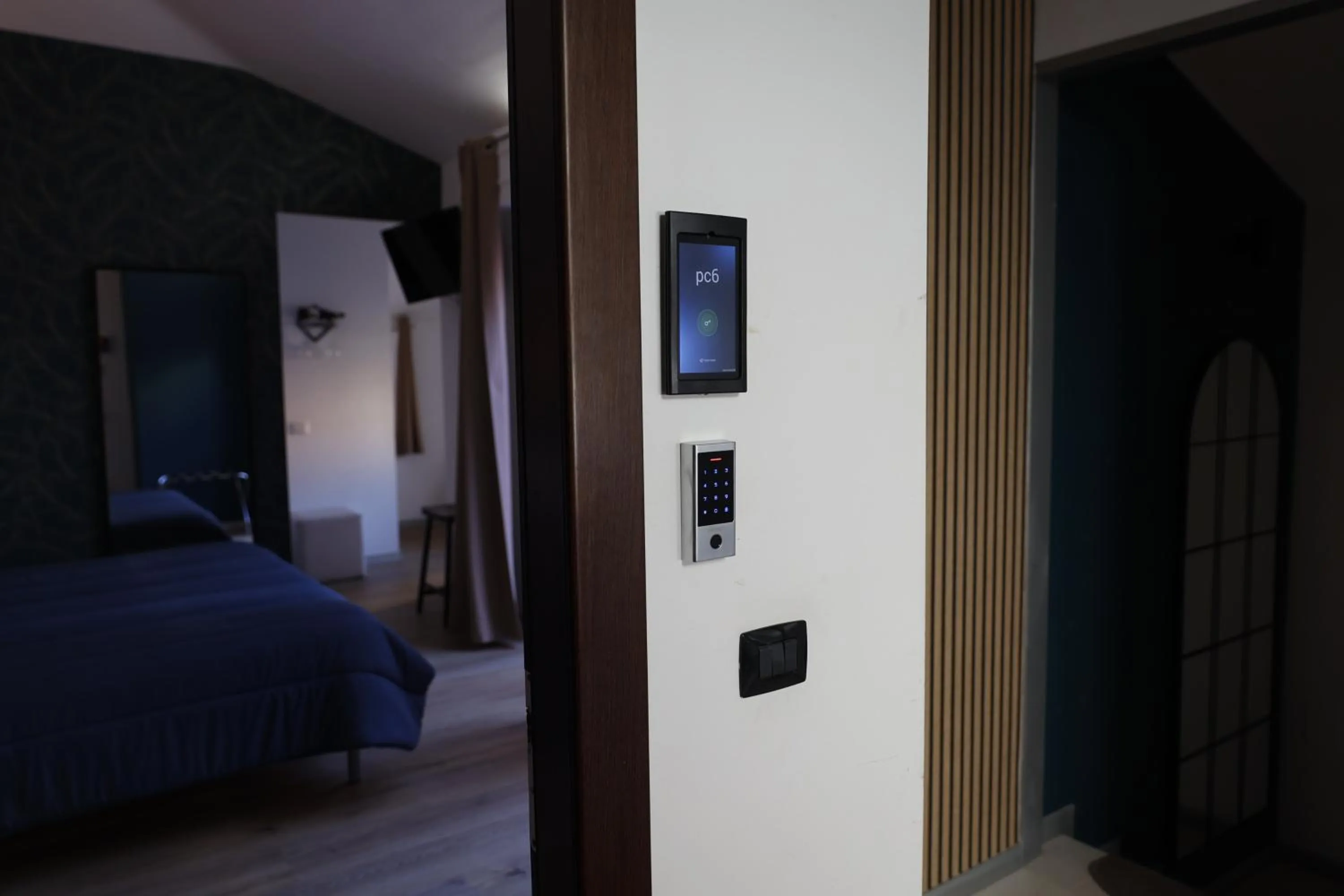 Bedroom, Bed in New Pescara City b&b