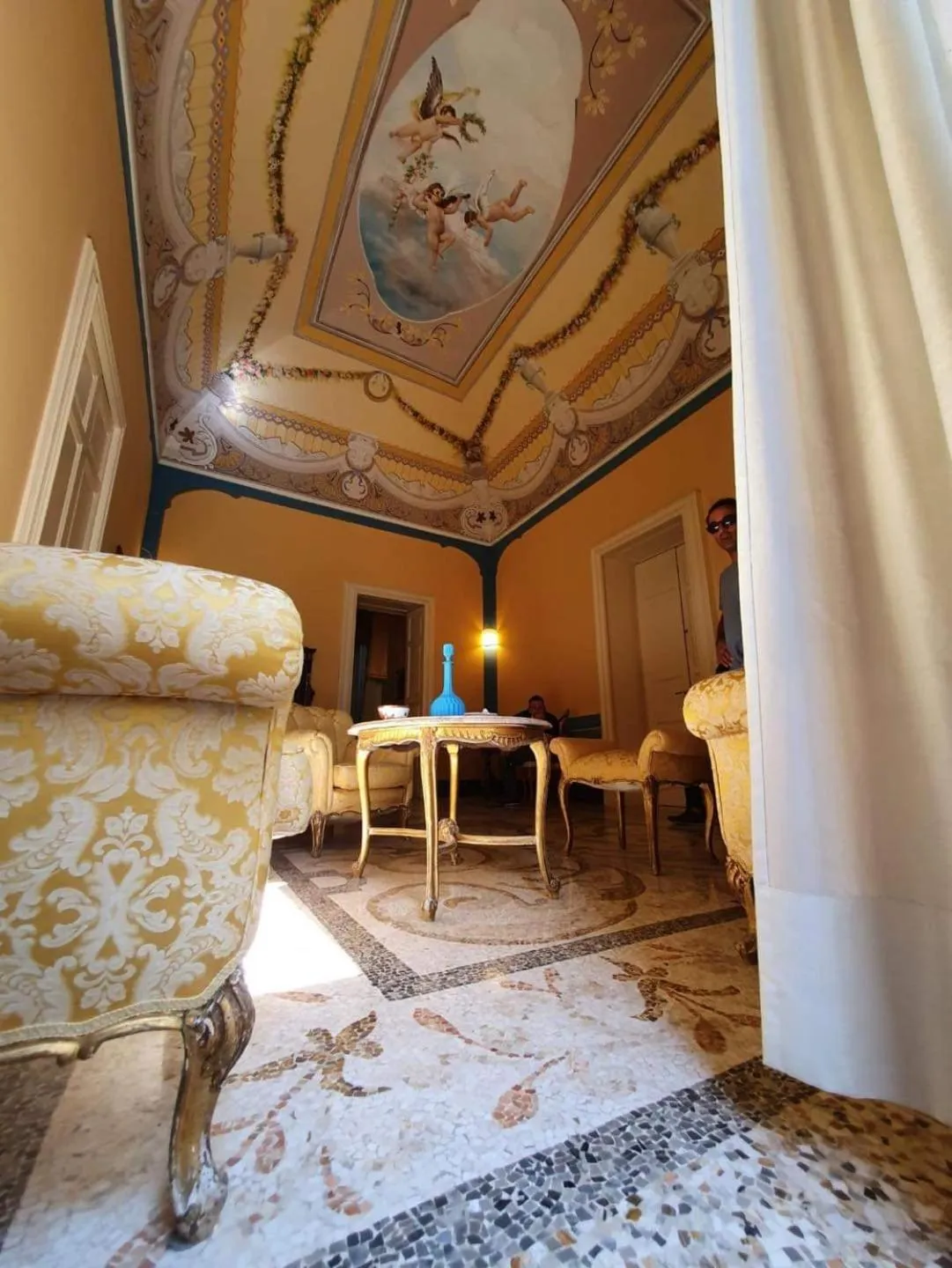 Living room in Palazzo Francesco Grassi