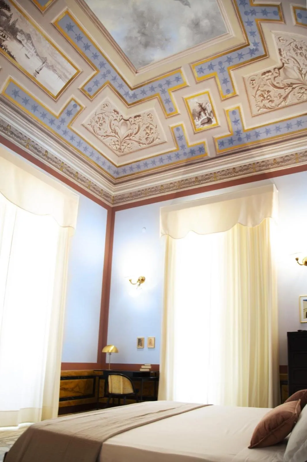 Bed in Palazzo Francesco Grassi