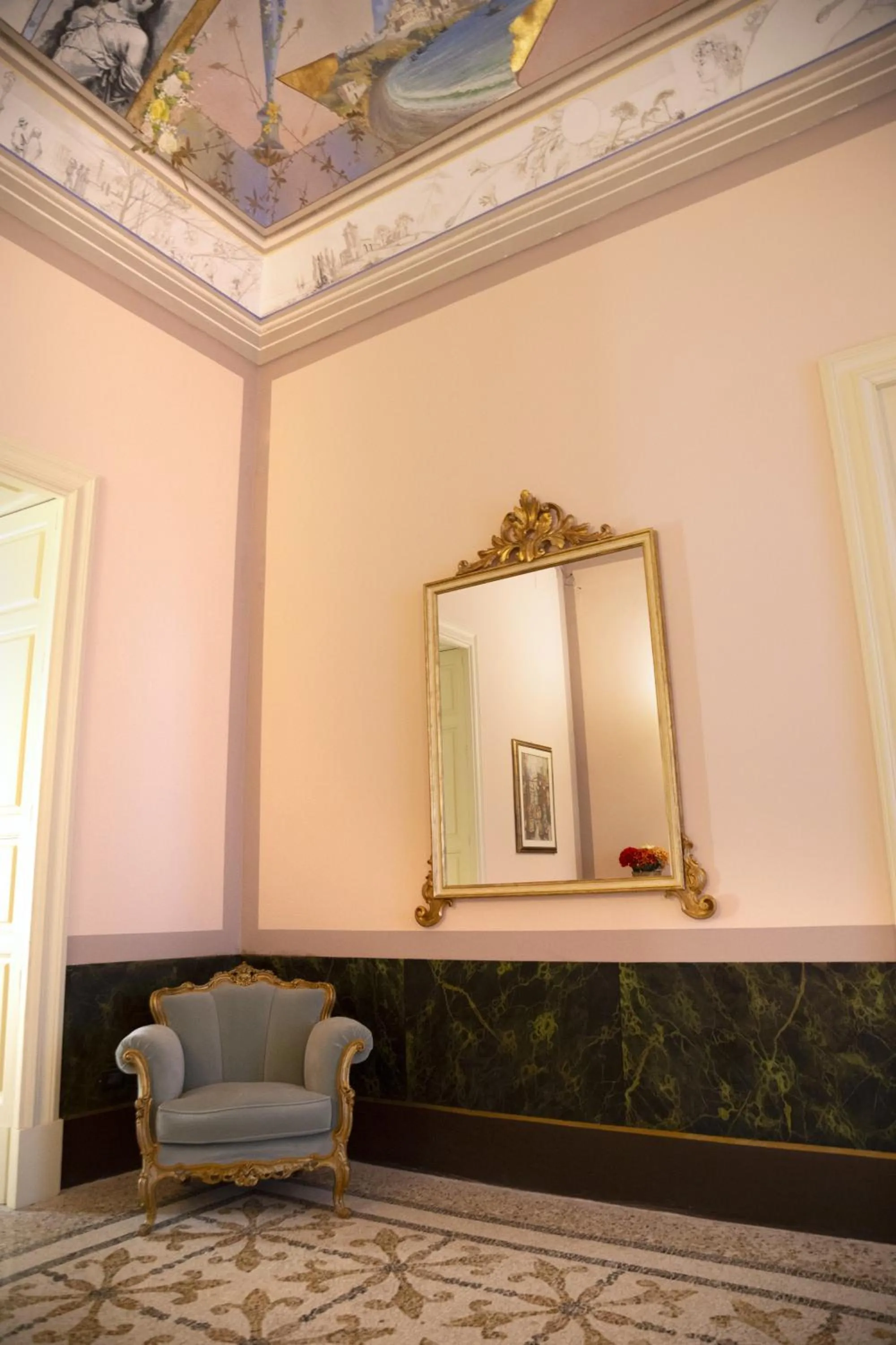 Lobby or reception in Palazzo Francesco Grassi