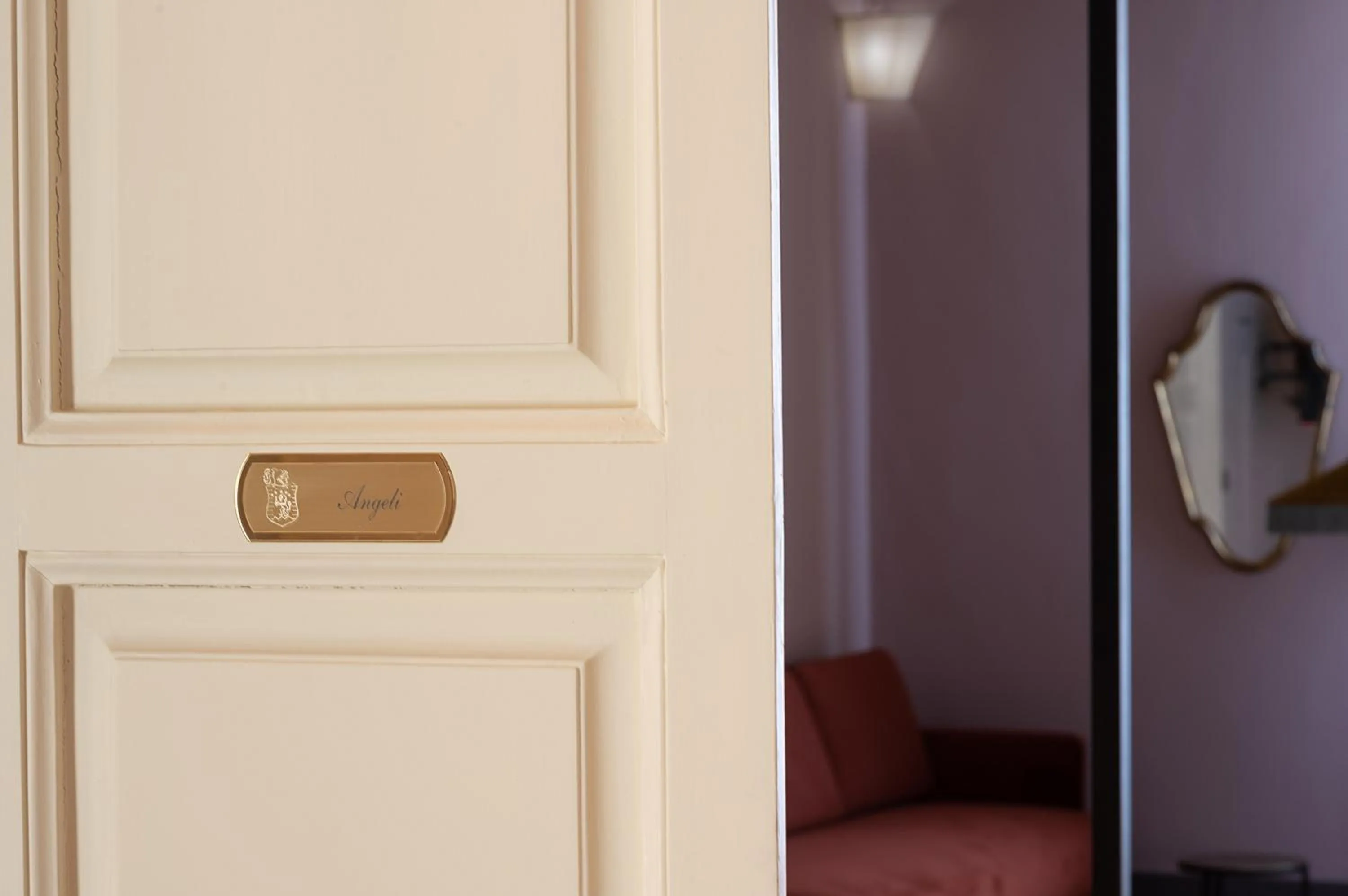 Decorative detail in Palazzo Francesco Grassi