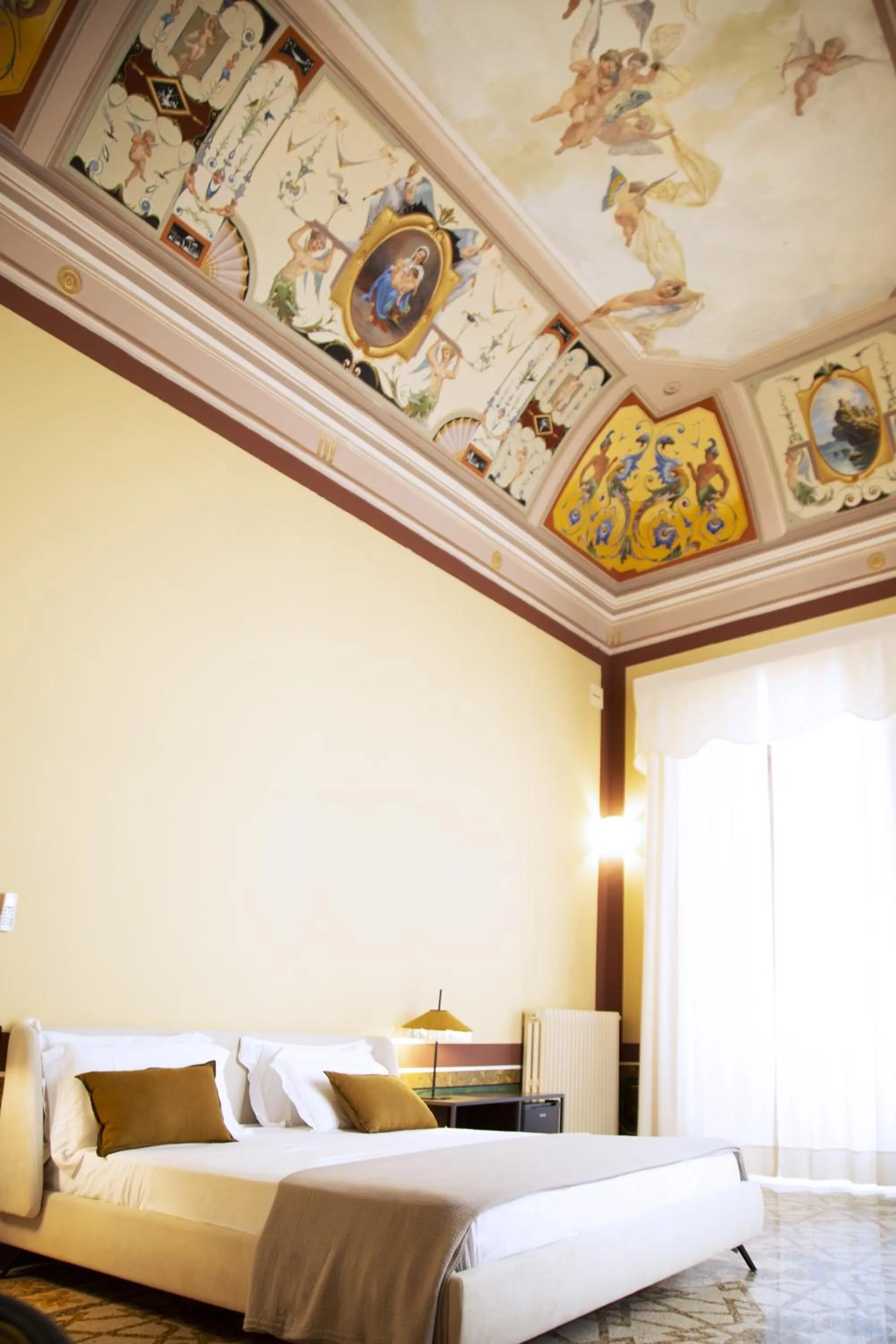 Photo of the whole room, Bed in Palazzo Francesco Grassi