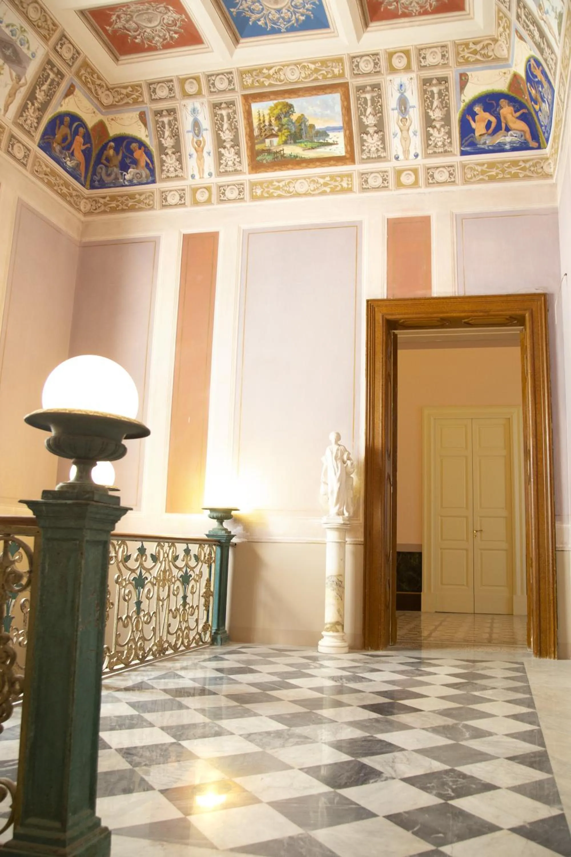 Lobby or reception in Palazzo Francesco Grassi