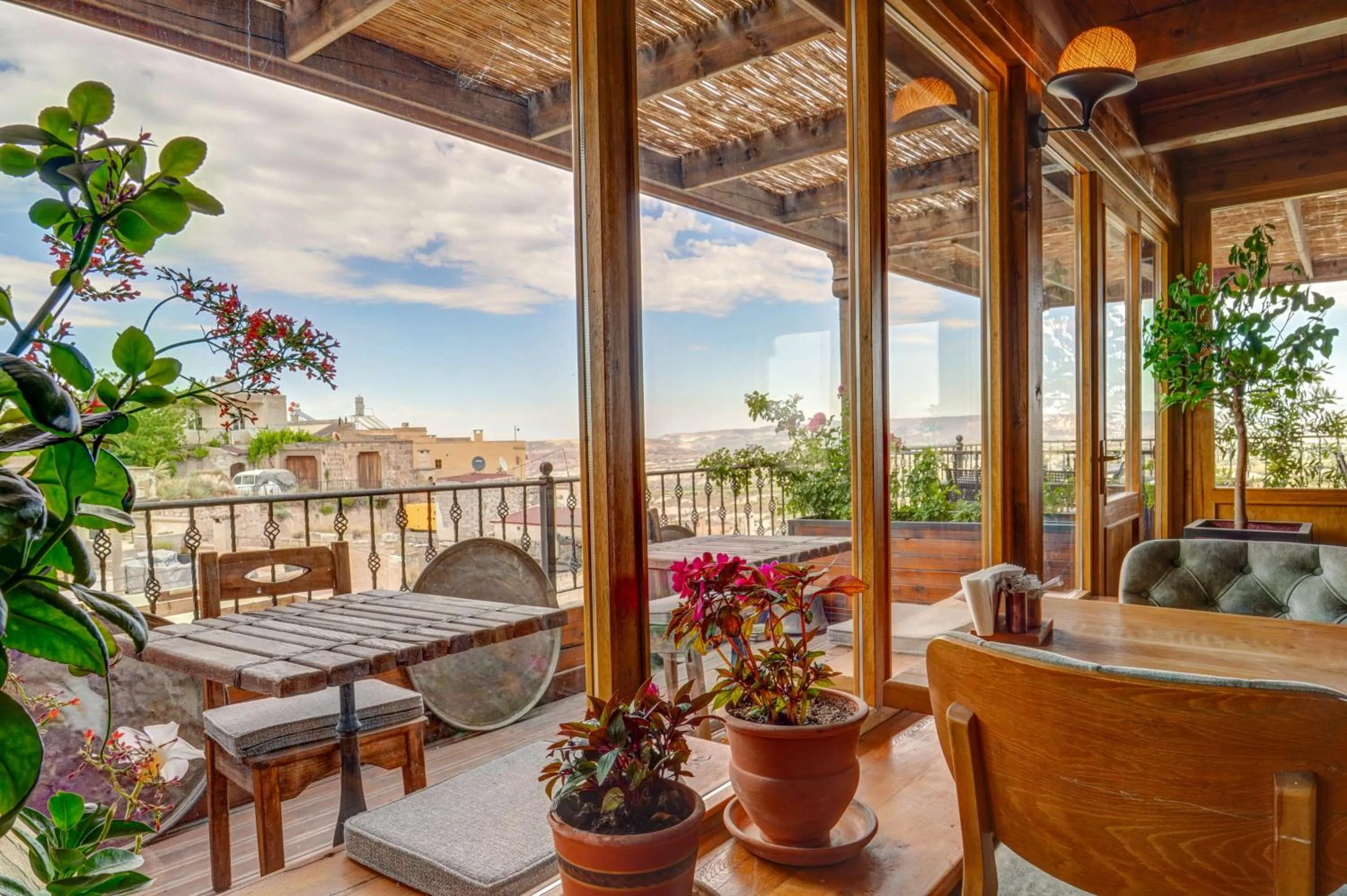 Patio in Vasıl Cave Hotel