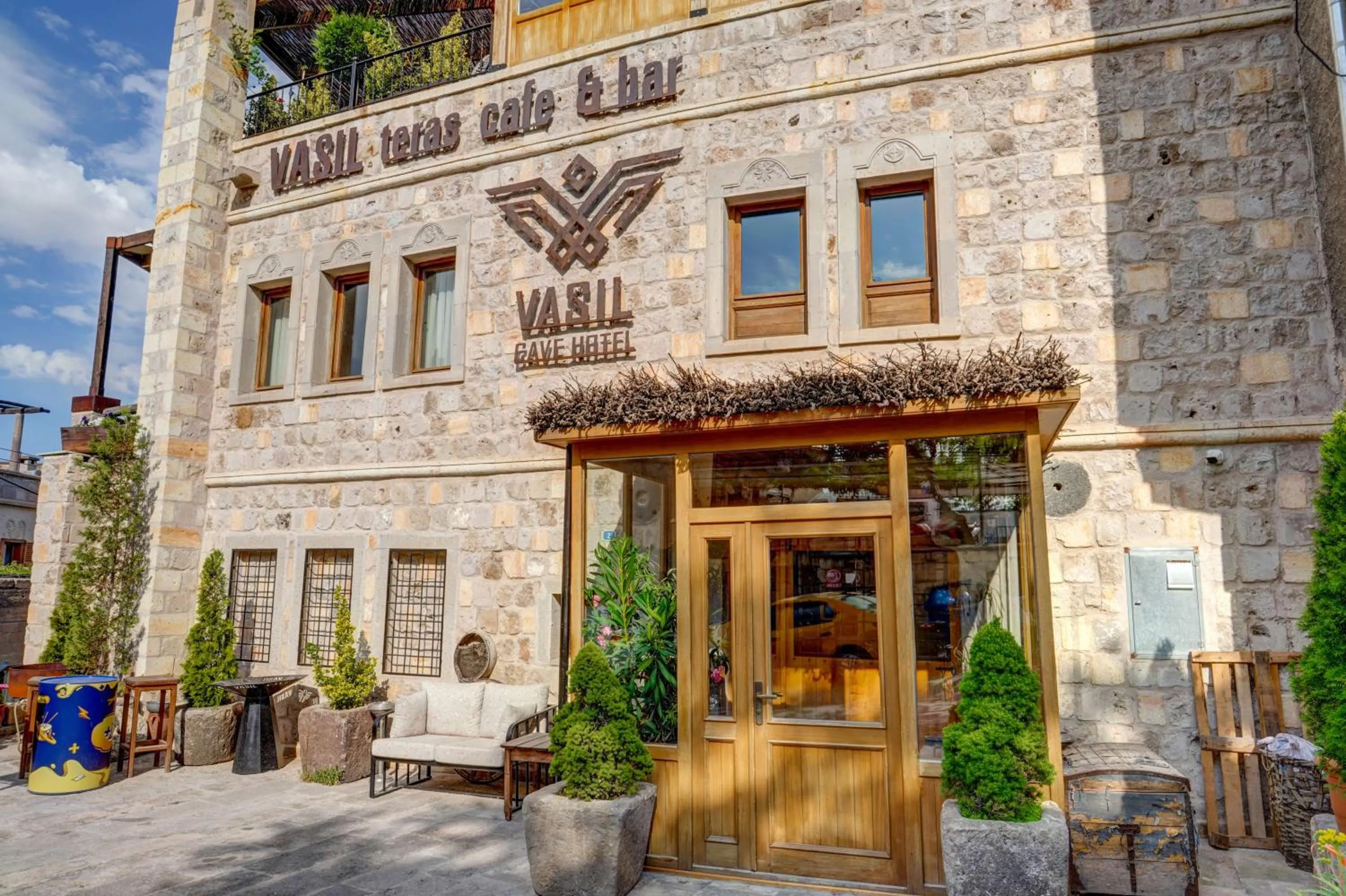 Property building in Vasıl Cave Hotel