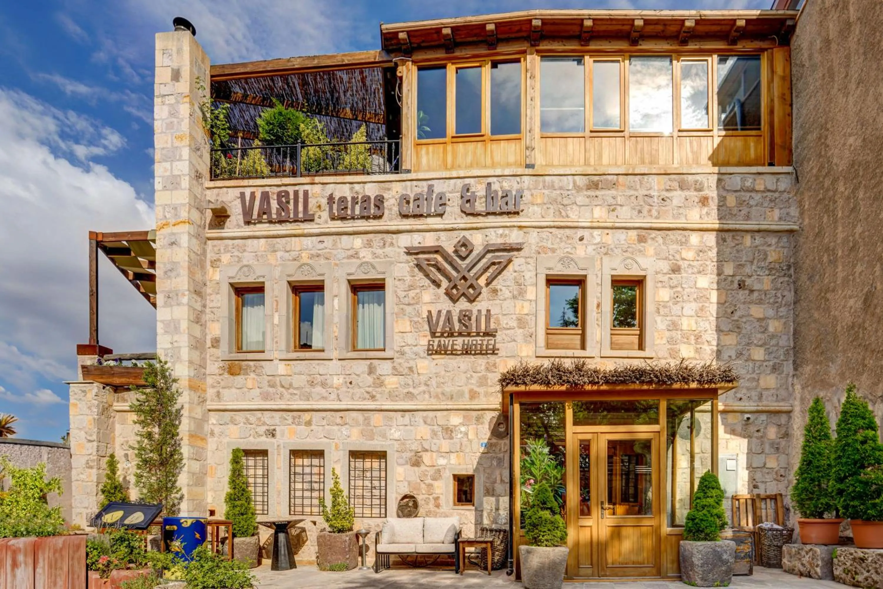 Property building in Vasıl Cave Hotel