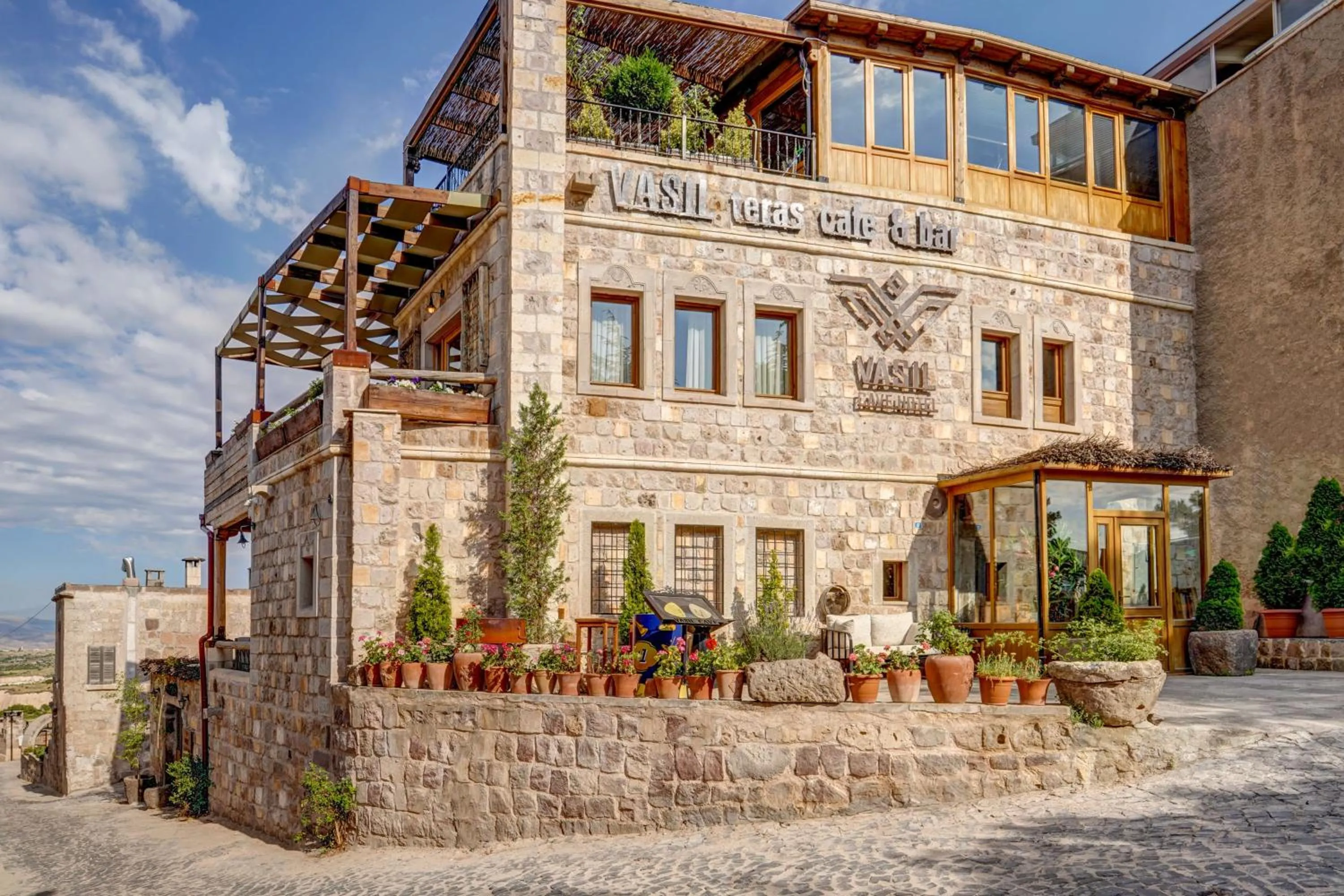 Property building in Vasıl Cave Hotel