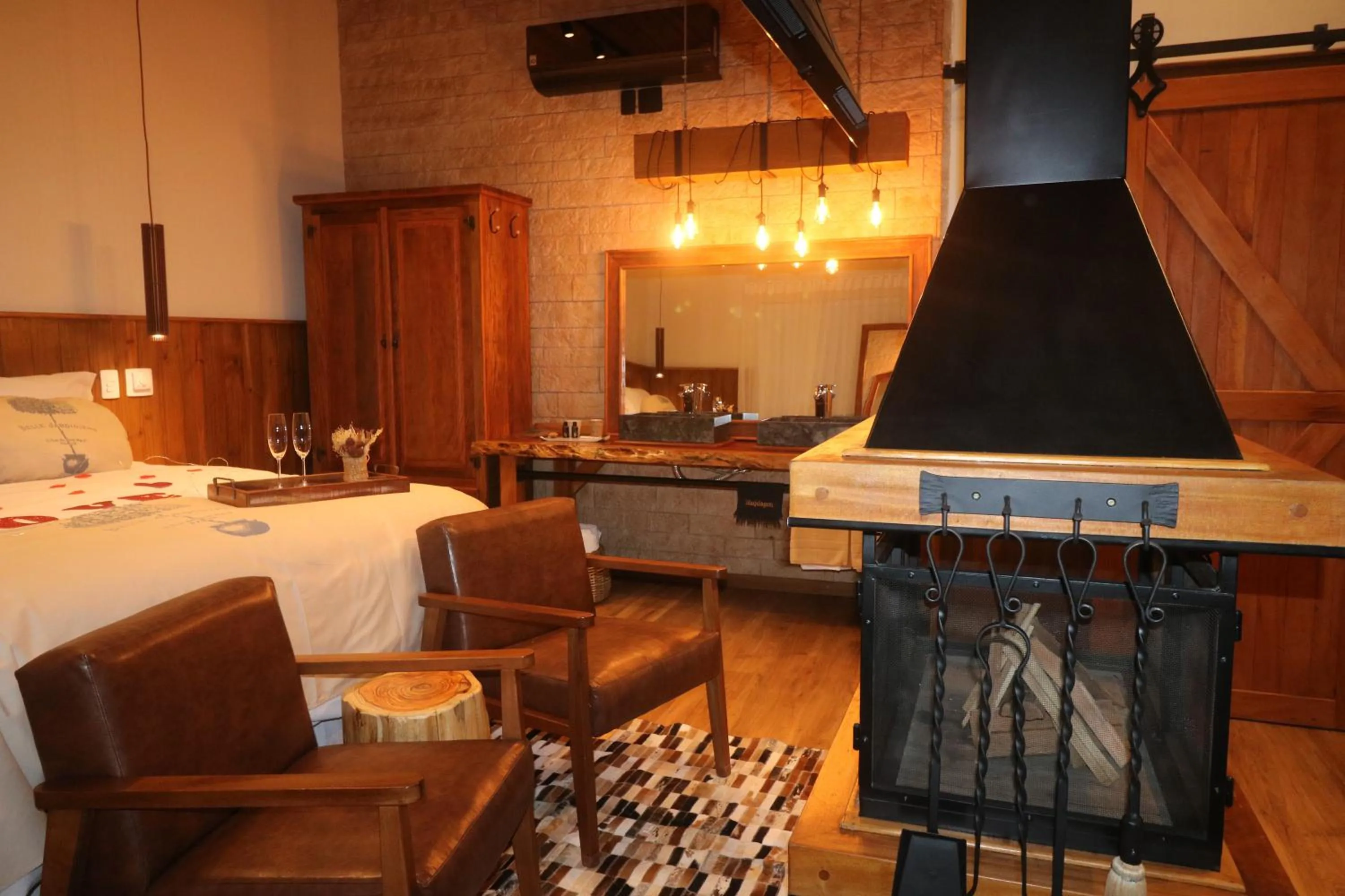 Bed in Estalagem Serra de Minas em Monte Verde