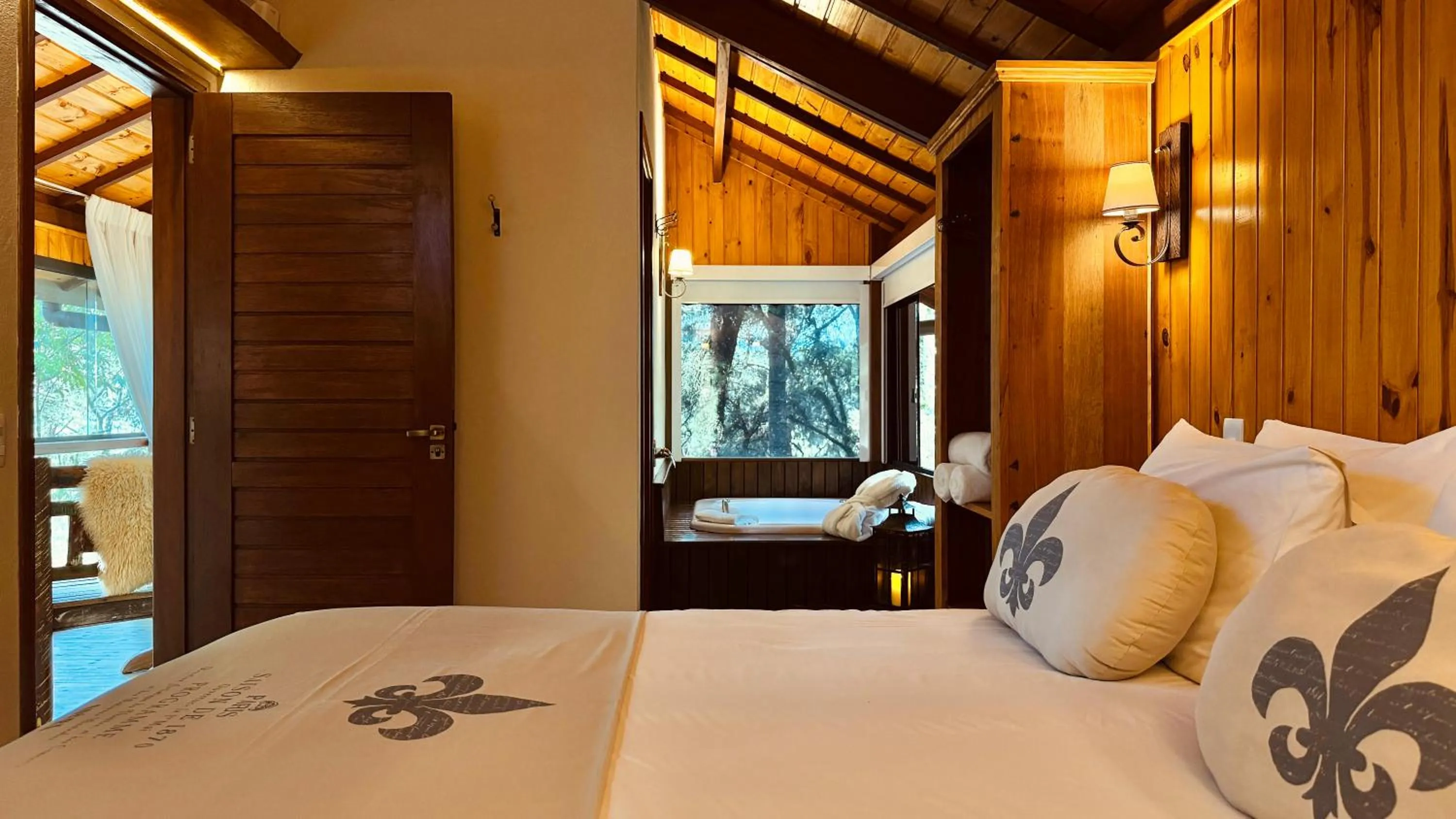 Bed in Estalagem Serra de Minas em Monte Verde