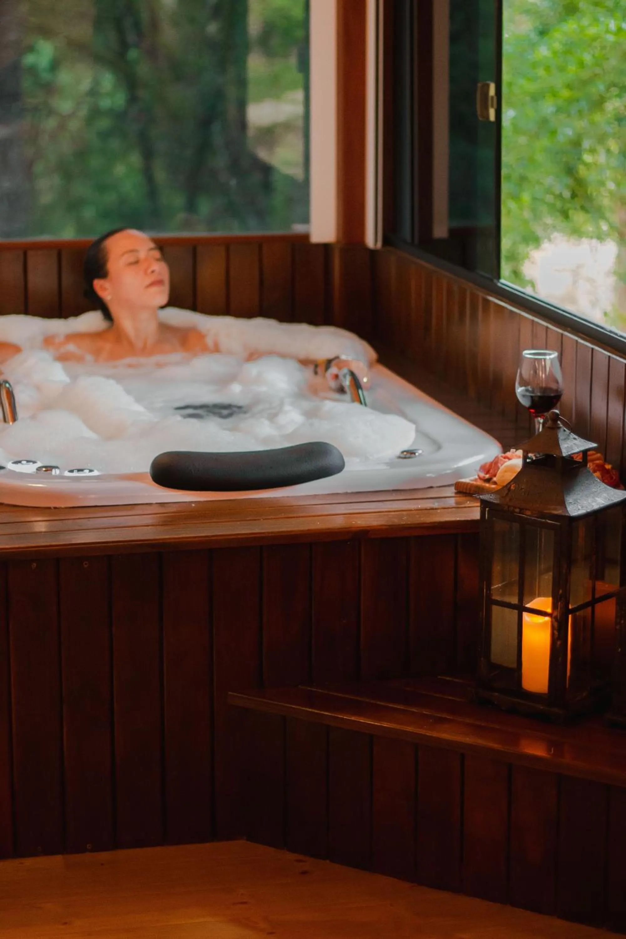 Hot Tub in Estalagem Serra de Minas em Monte Verde