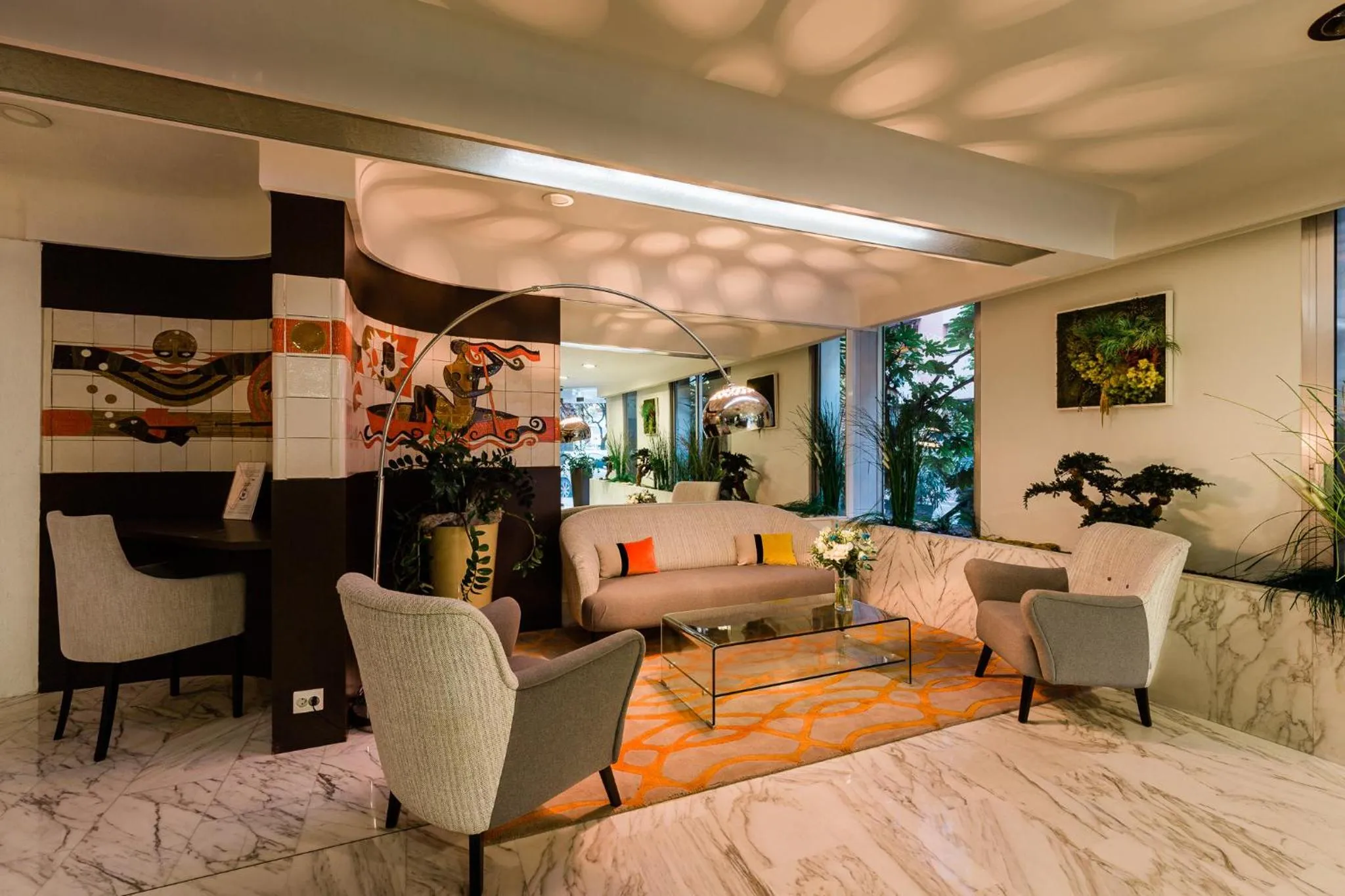 Lobby or reception in Hôtel Hélios