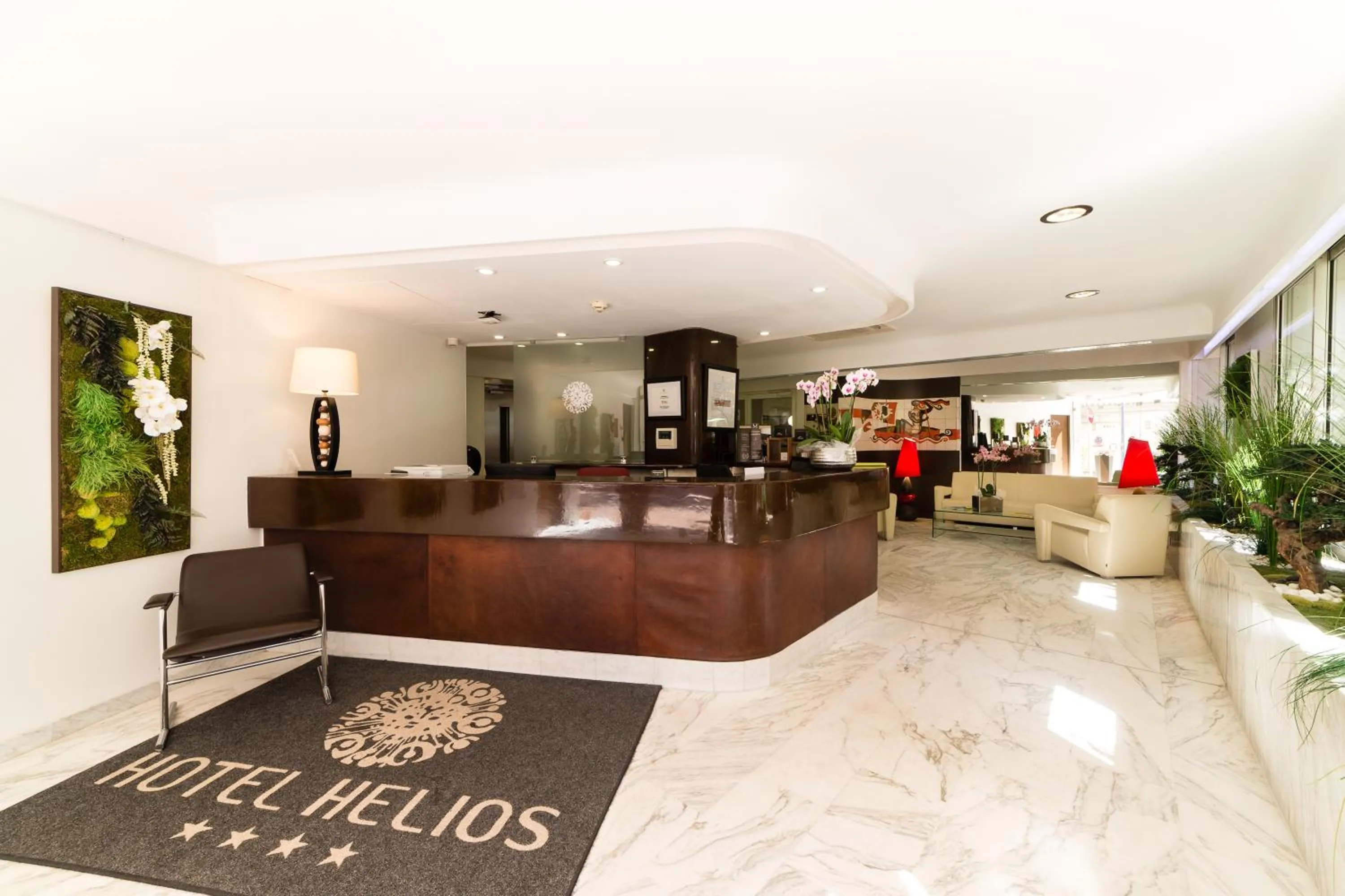 Lobby or reception in Hôtel Hélios