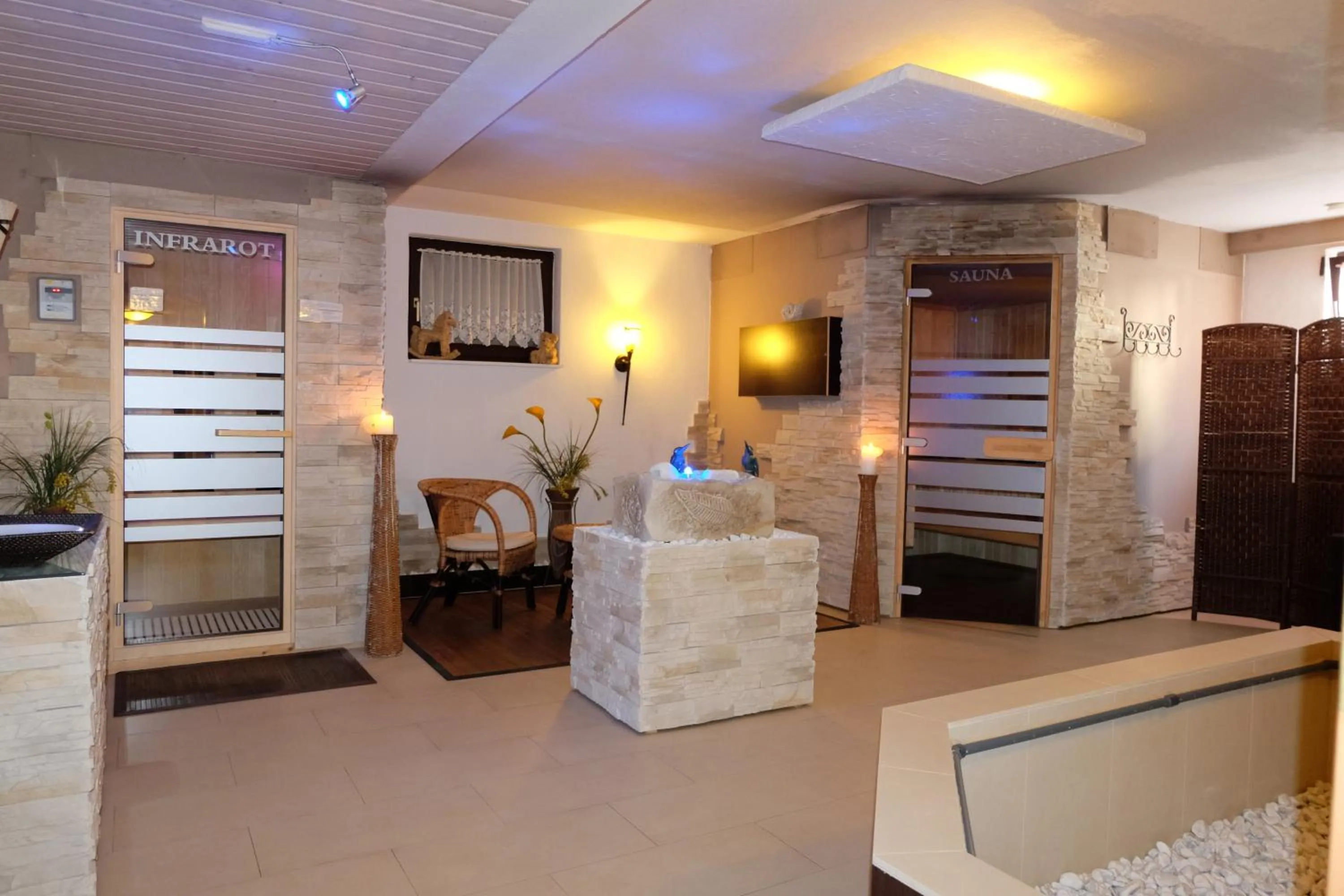 Sauna in Gästehaus Biedermann