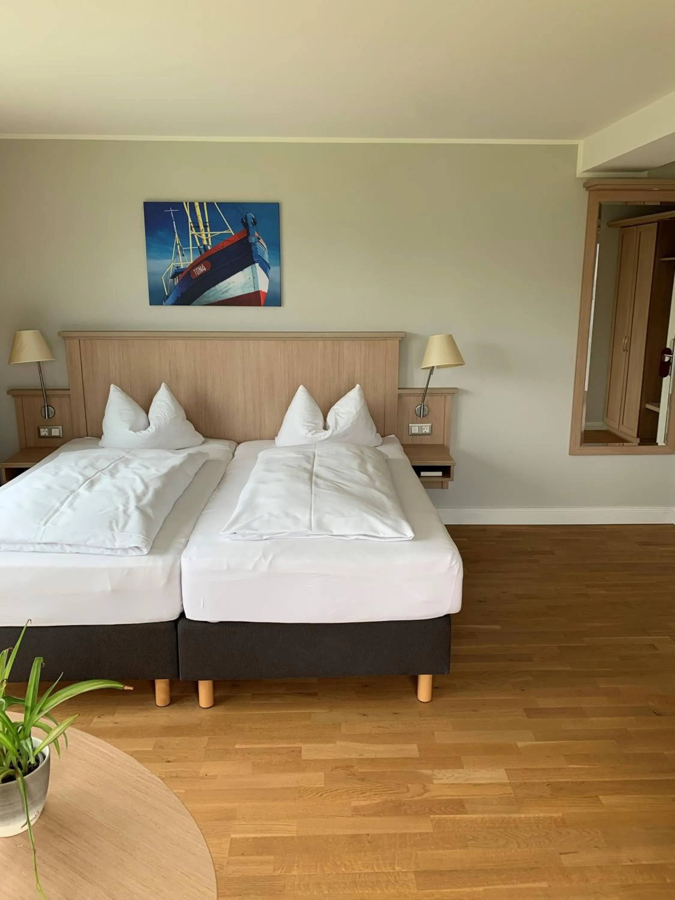 Photo of the whole room, Bed in BE BIO Hotel be natural - direkt am Wasser